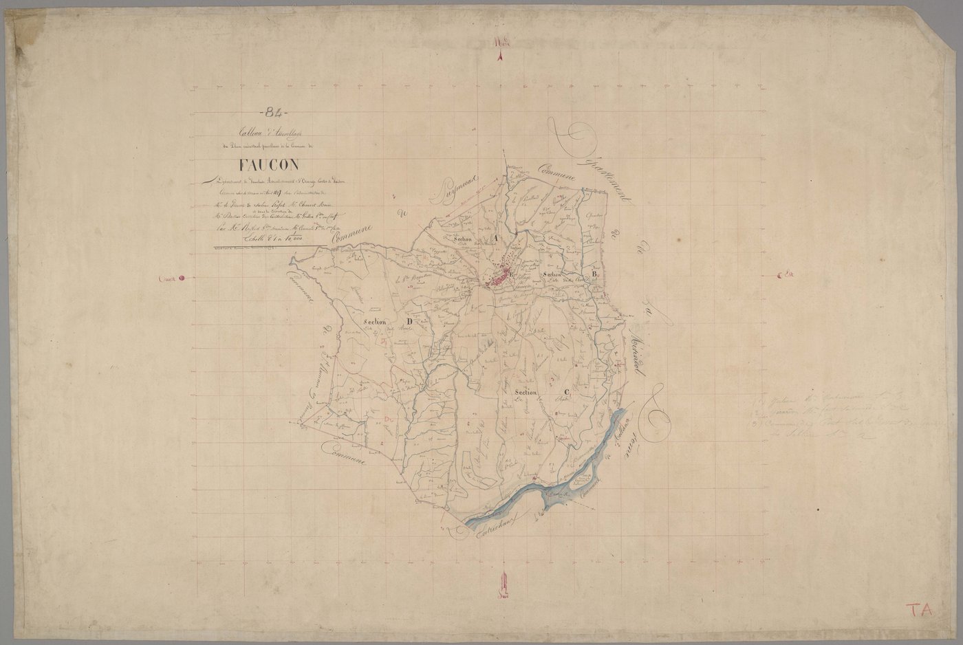 Faucon - Tableau d'assemblage