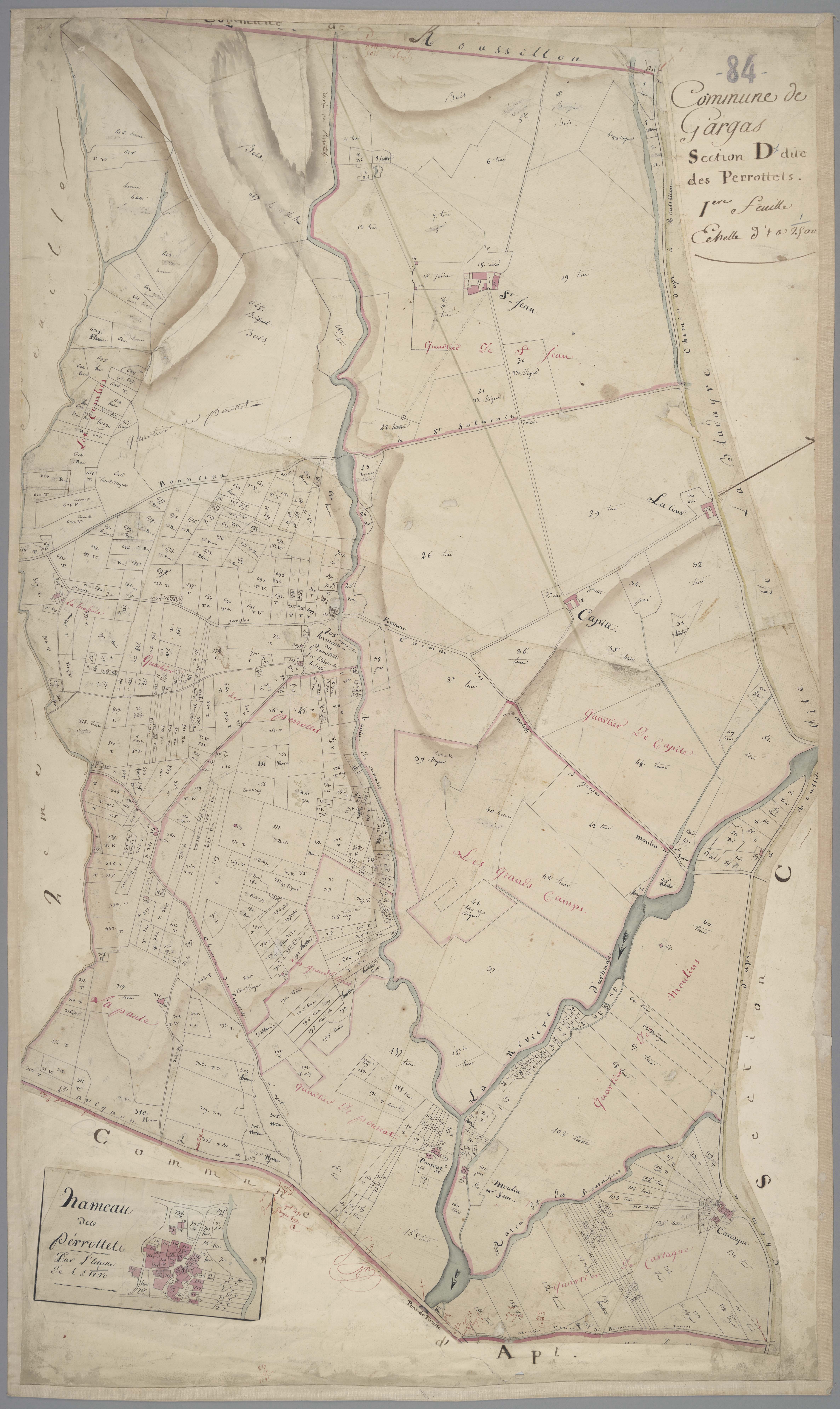 Gargas - Feuille 1