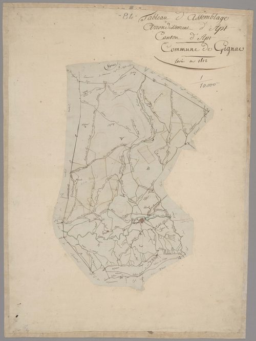 Gignac - Tableau d'assemblage