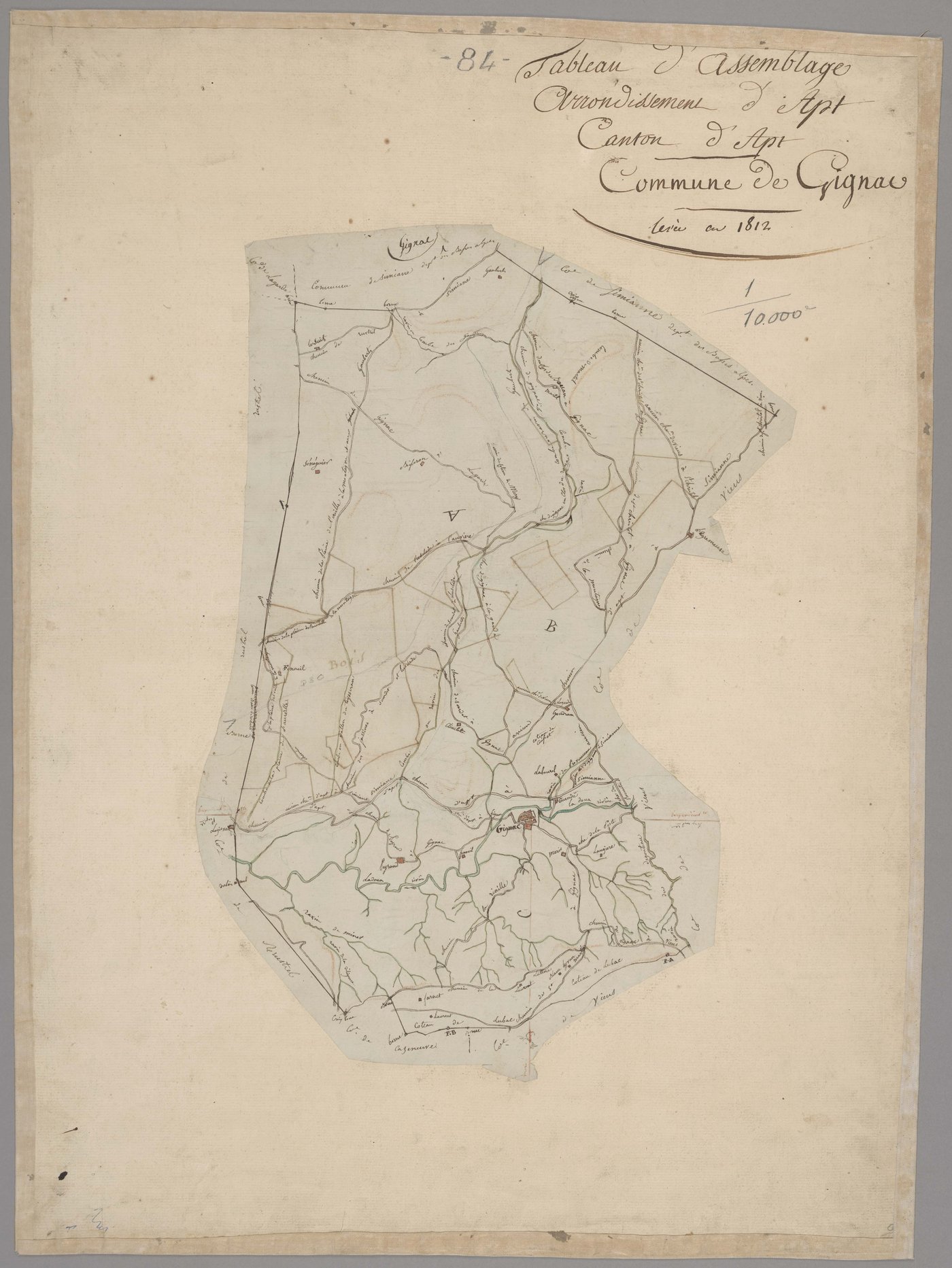 Gignac - Tableau d'assemblage