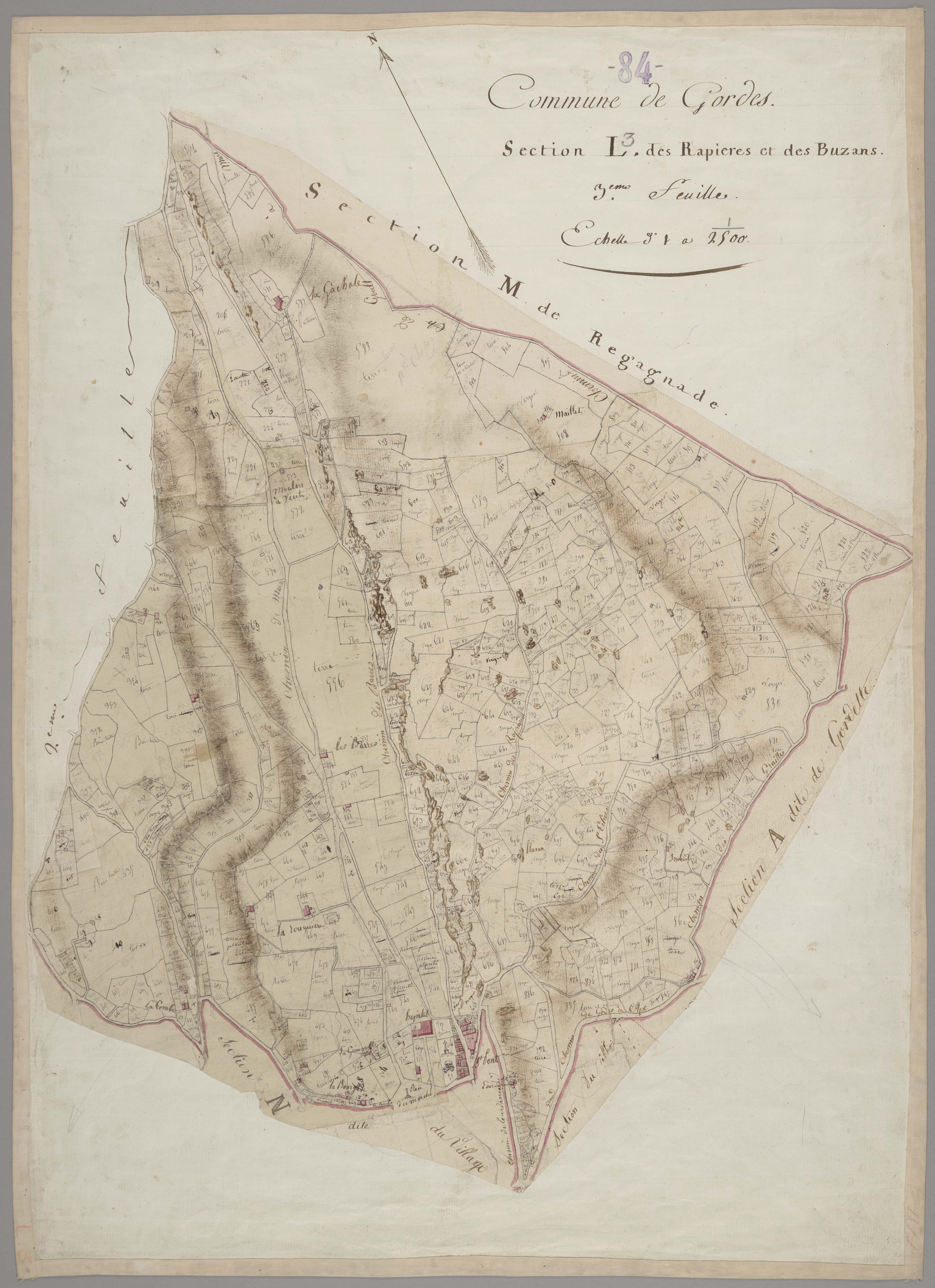 Gordes - Feuille 3