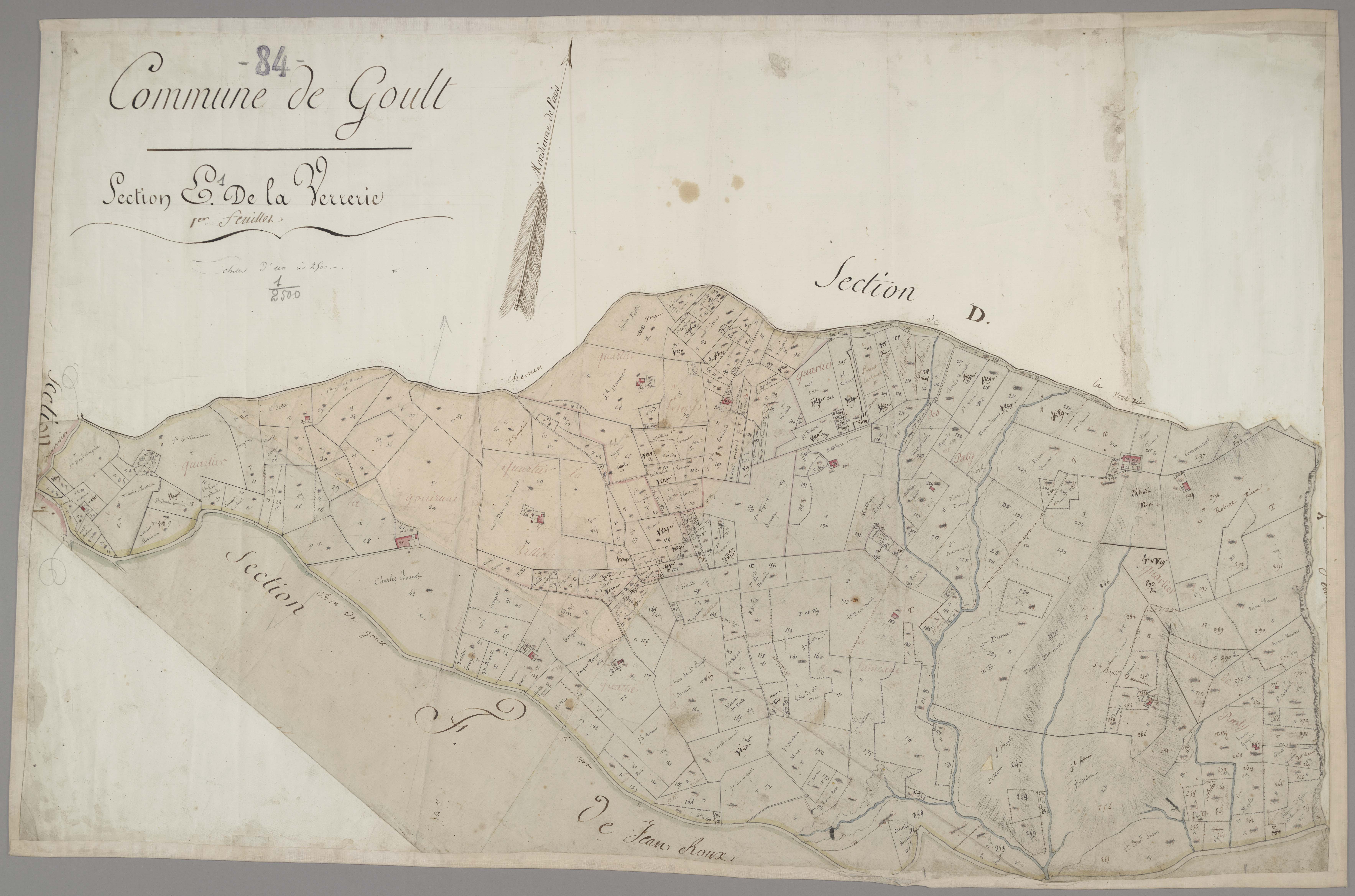 Goult - Feuille 1