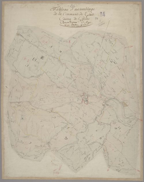 Goult - Tableau d'assemblage
