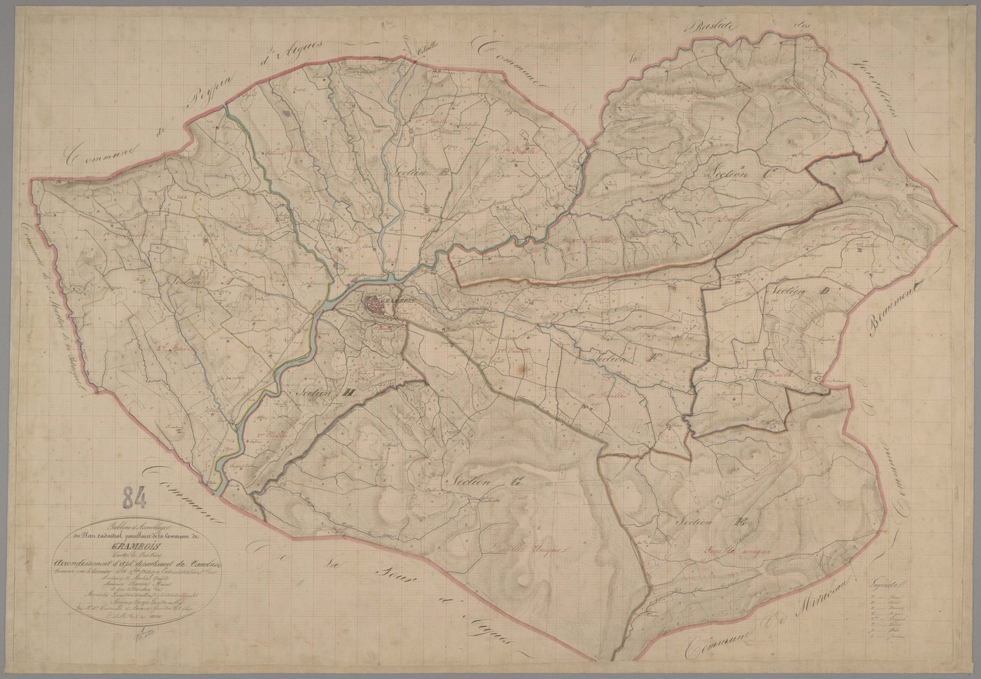 Grambois - Tableau d'assemblage