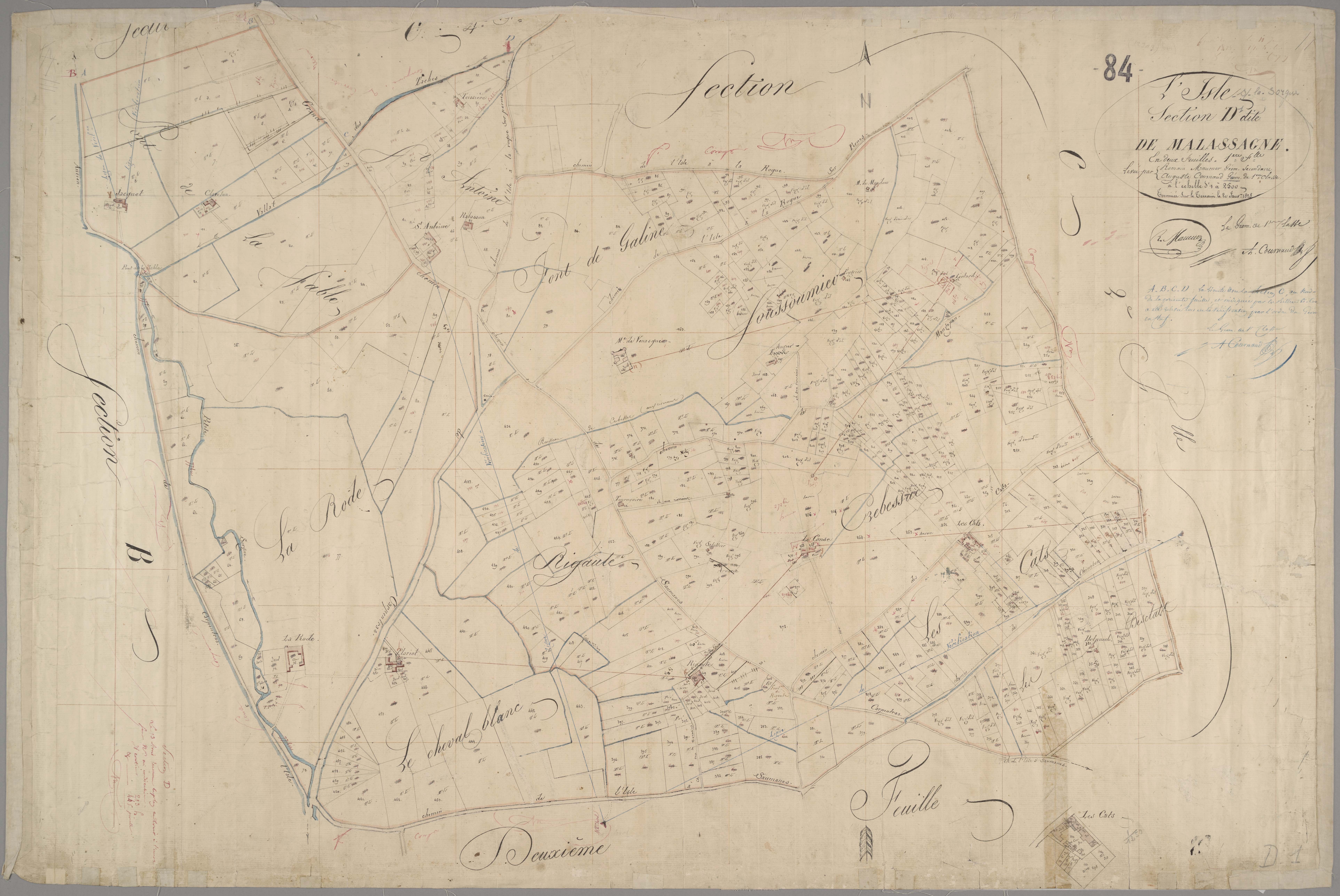 L'Isle-sur-la-Sorgue - Feuille 1
