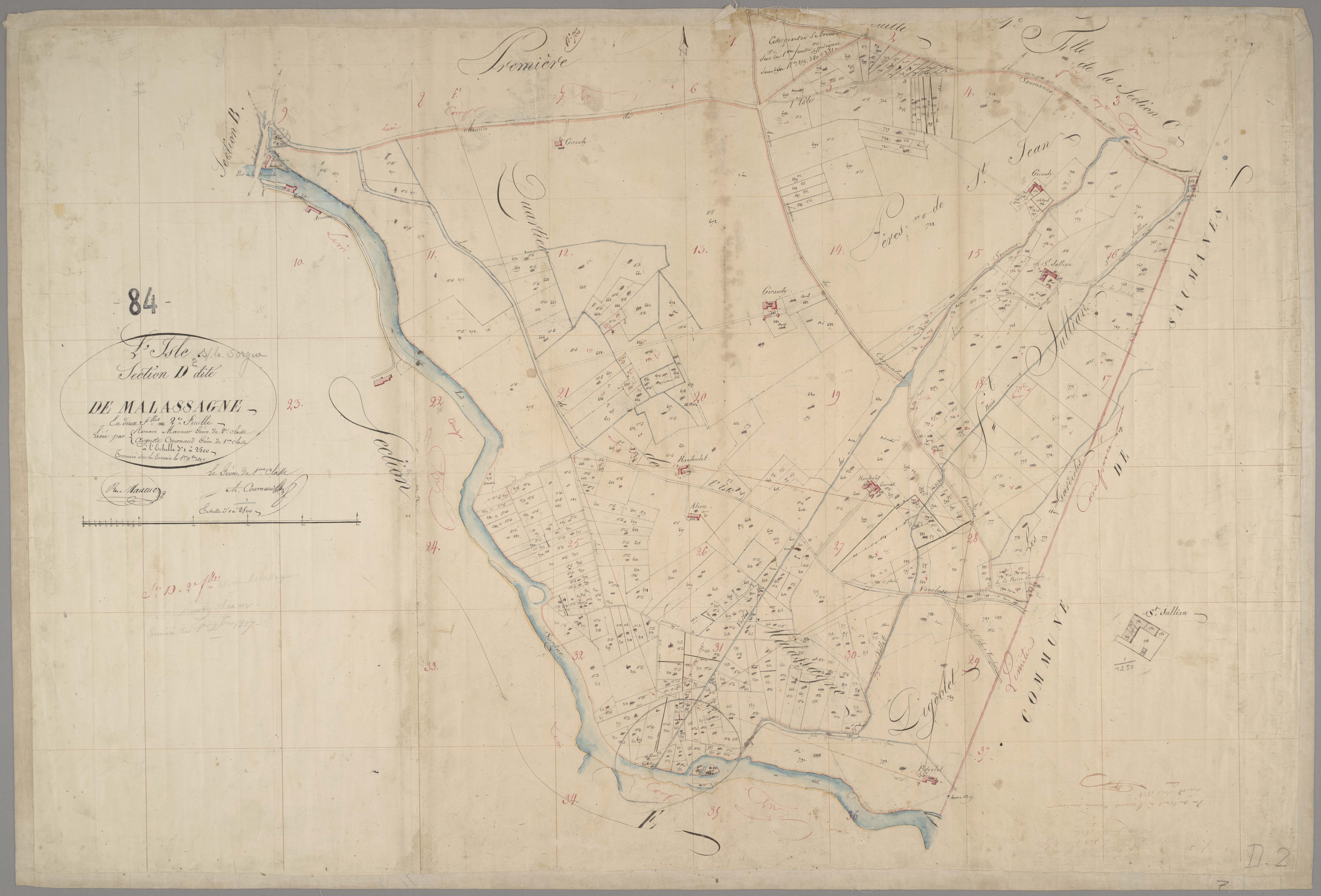 L'Isle-sur-la-Sorgue - Feuille 2
