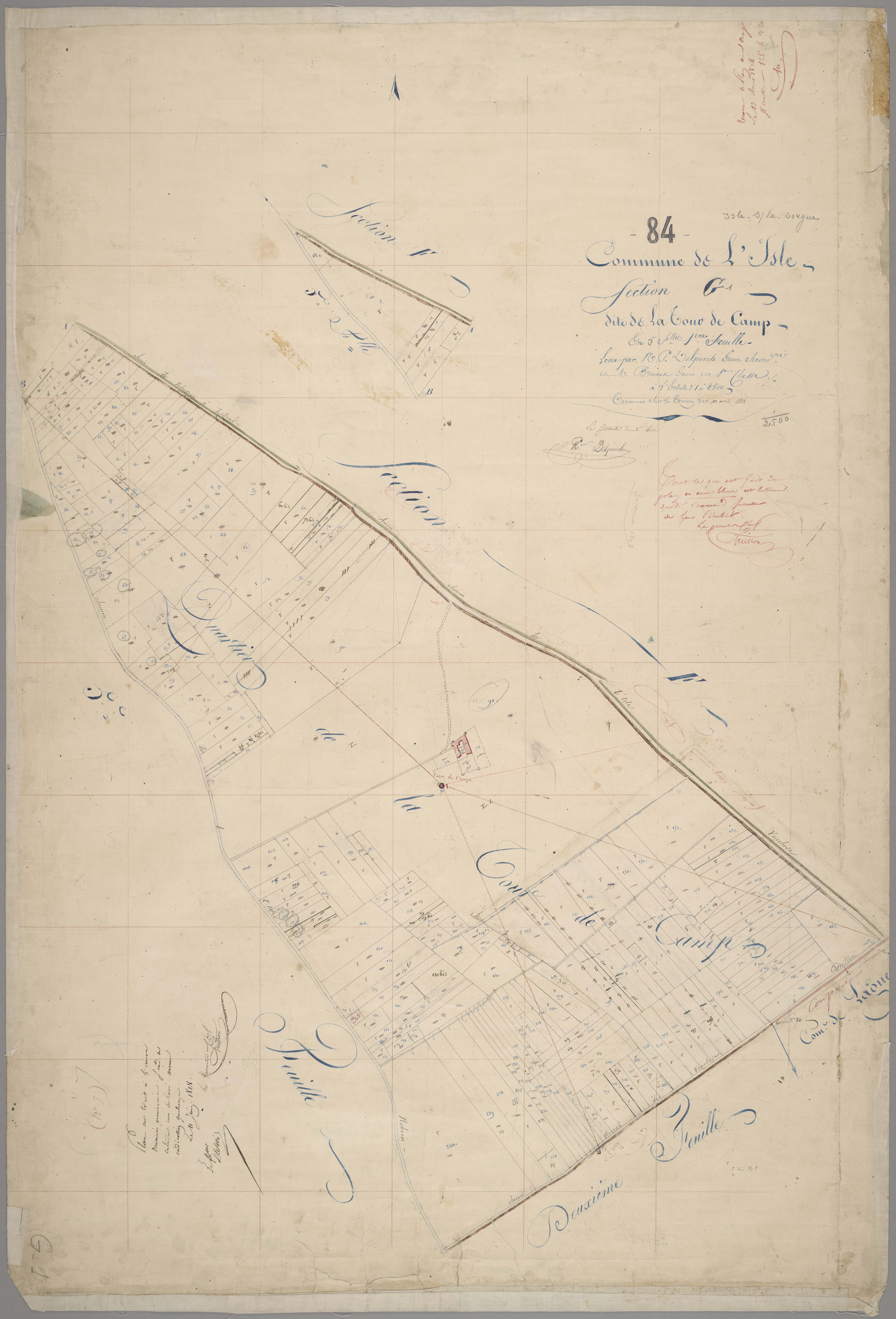 L'Isle-sur-la-Sorgue - Feuille 1