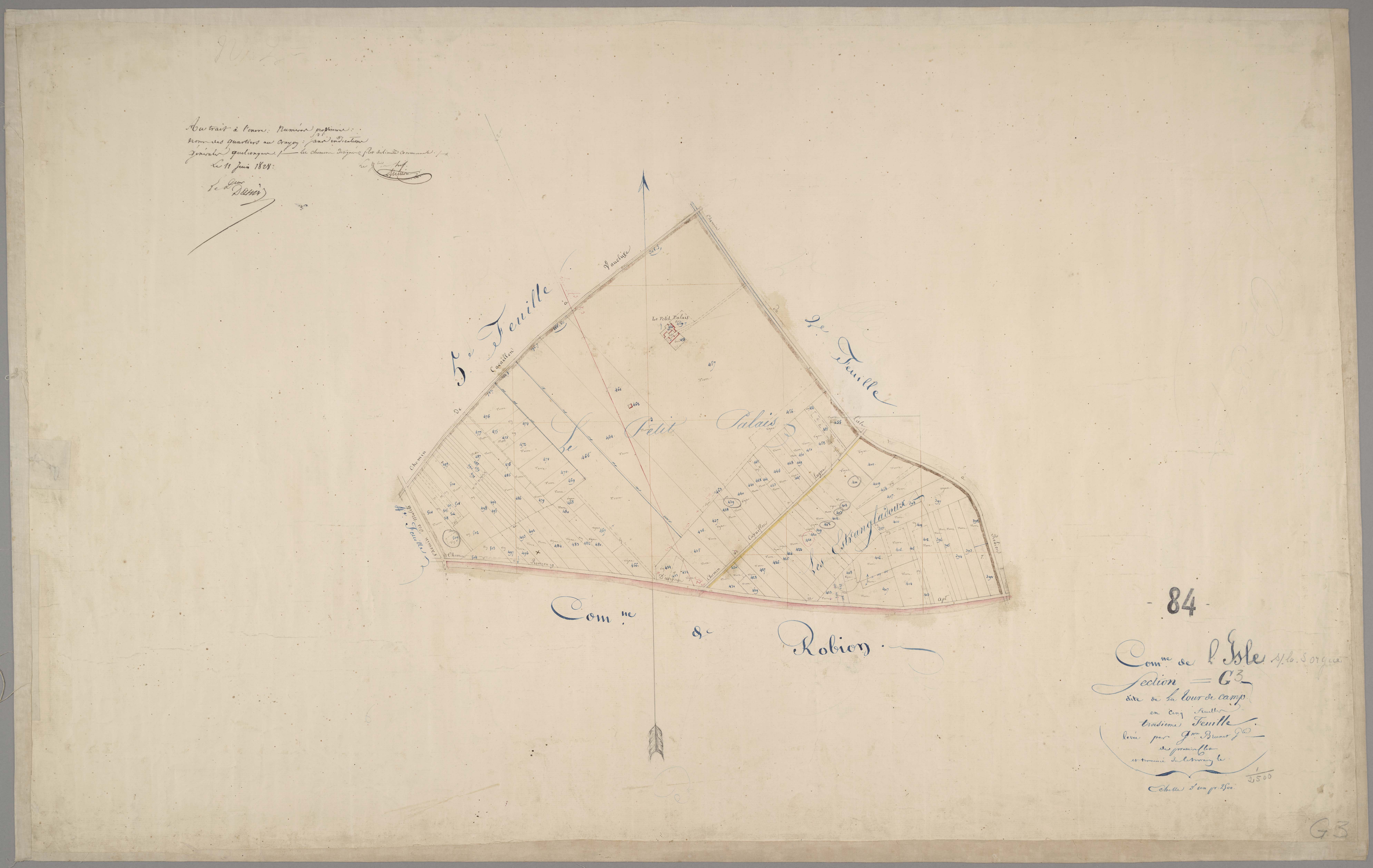L'Isle-sur-la-Sorgue - Feuille 3