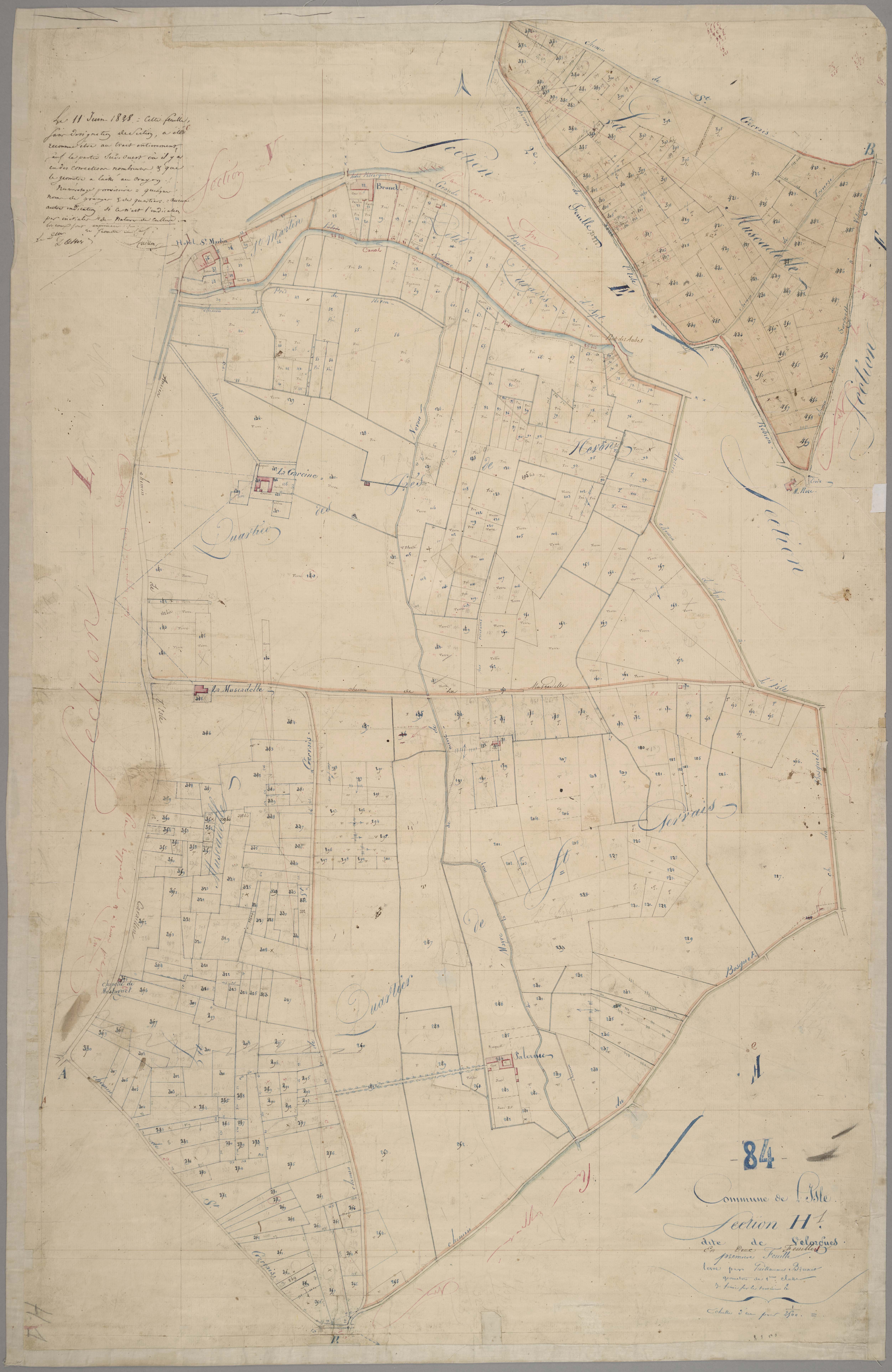 L'Isle-sur-la-Sorgue - Feuille 1