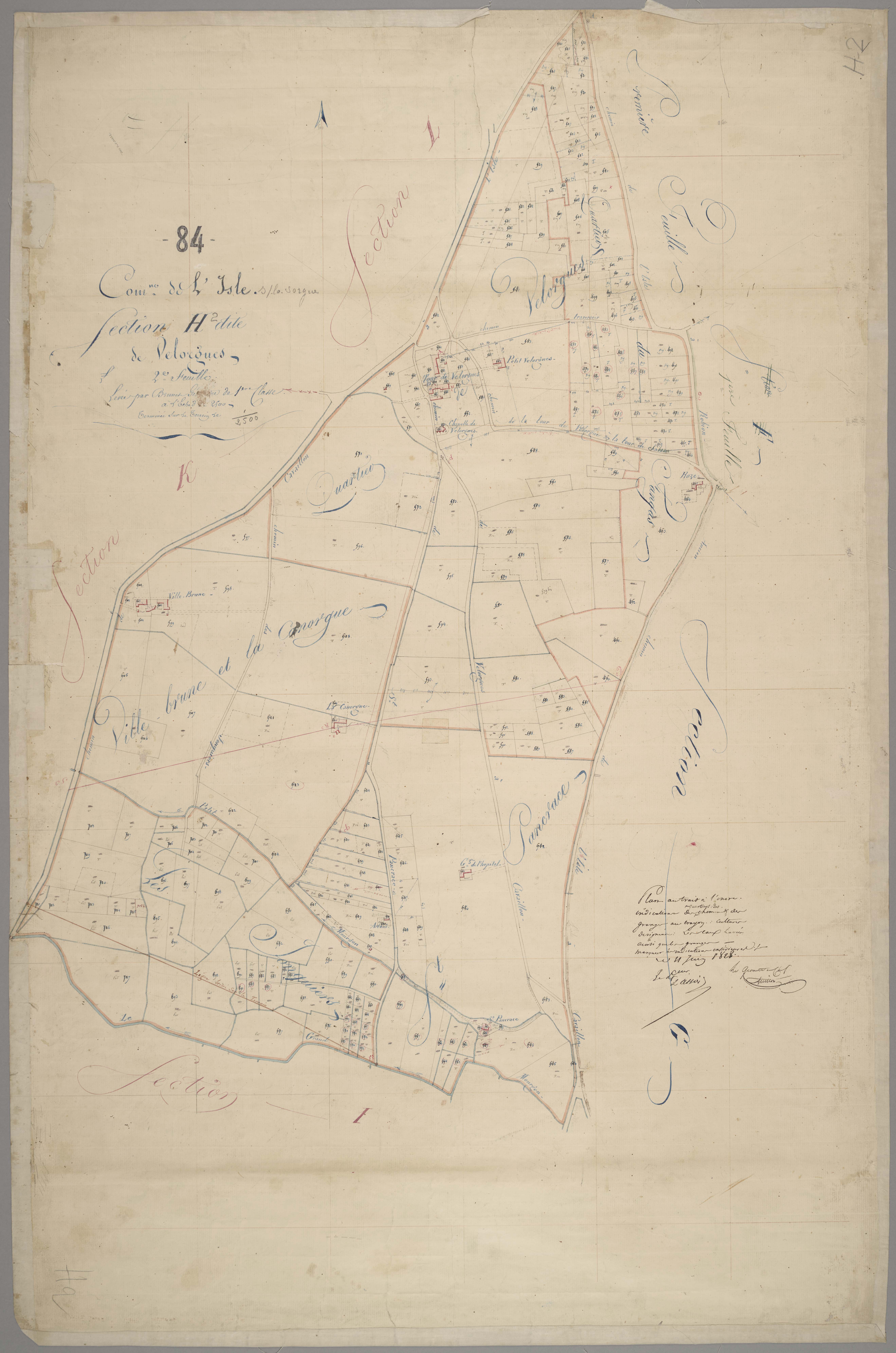 L'Isle-sur-la-Sorgue - Feuille 2