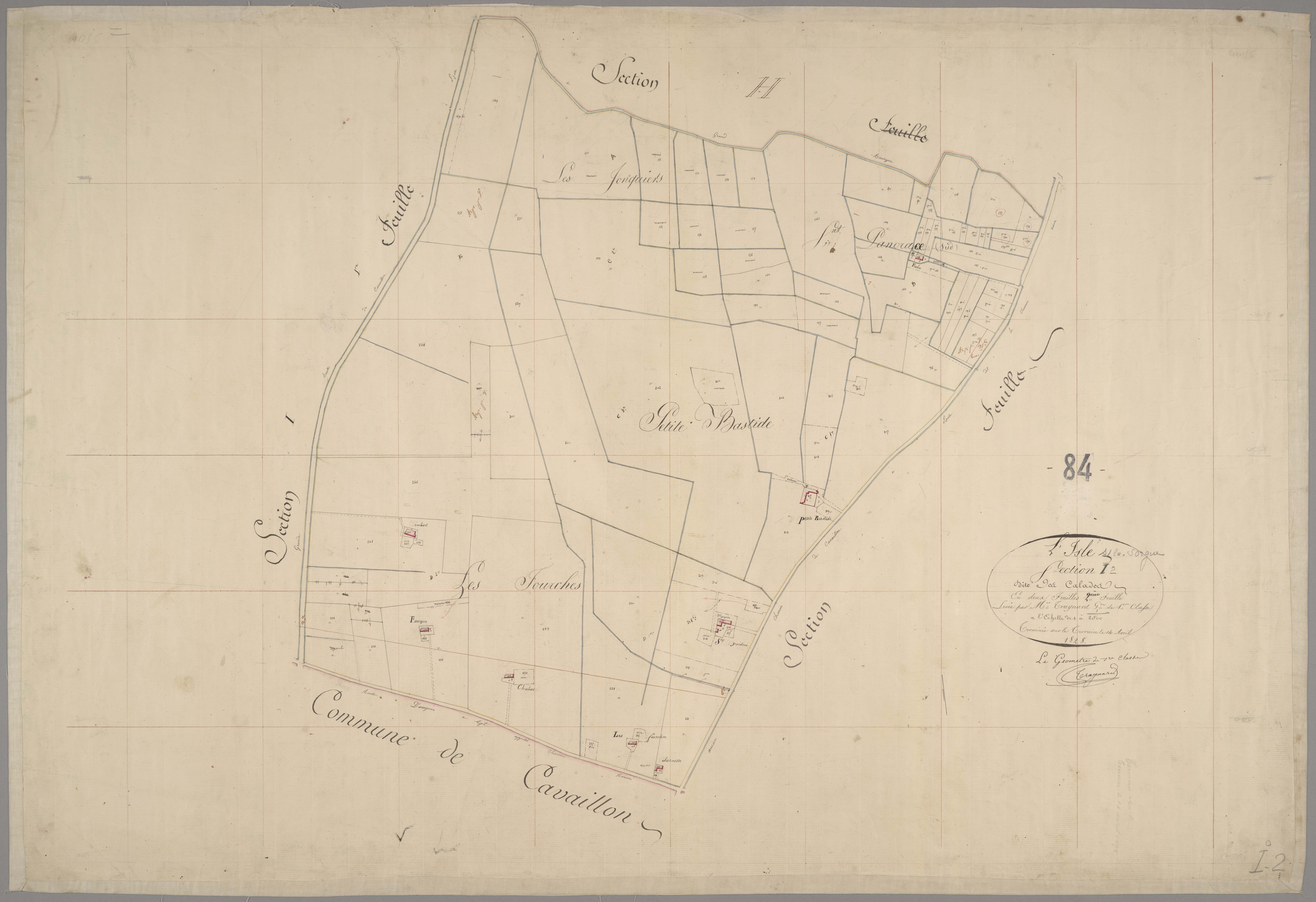 L'Isle-sur-la-Sorgue - Feuille 2