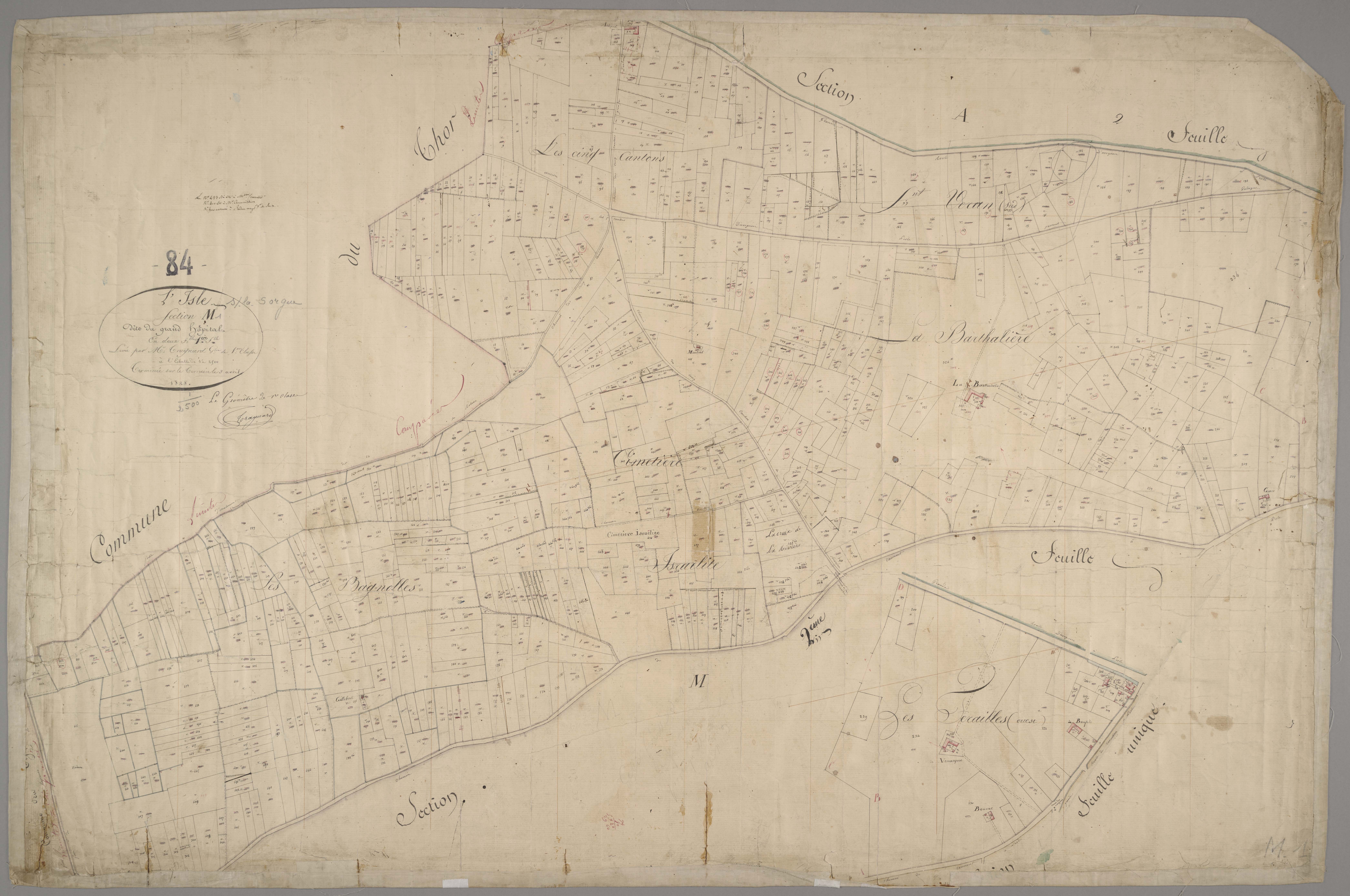 L'Isle-sur-la-Sorgue - Feuille 1