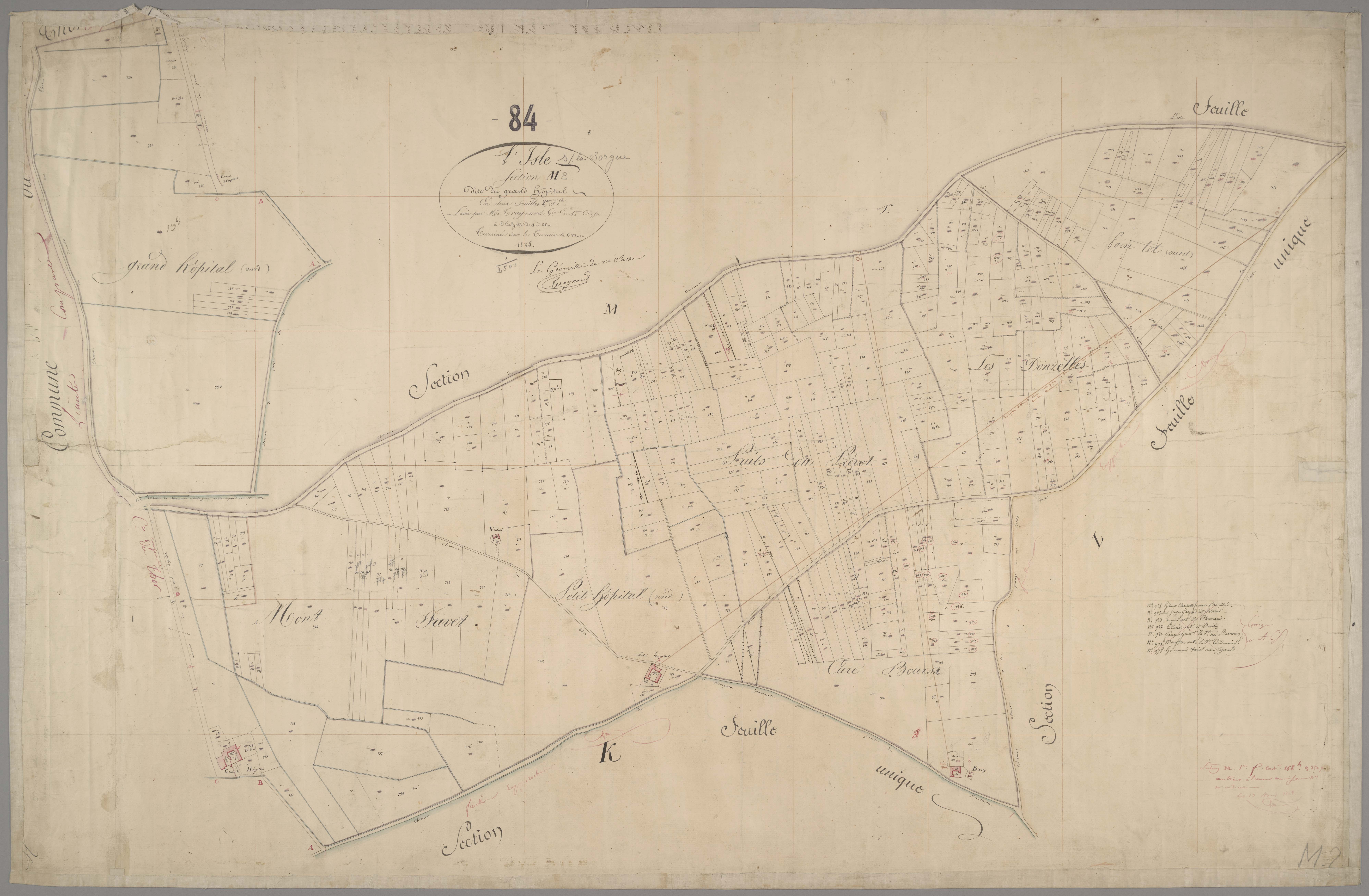 L'Isle-sur-la-Sorgue - Feuille 2