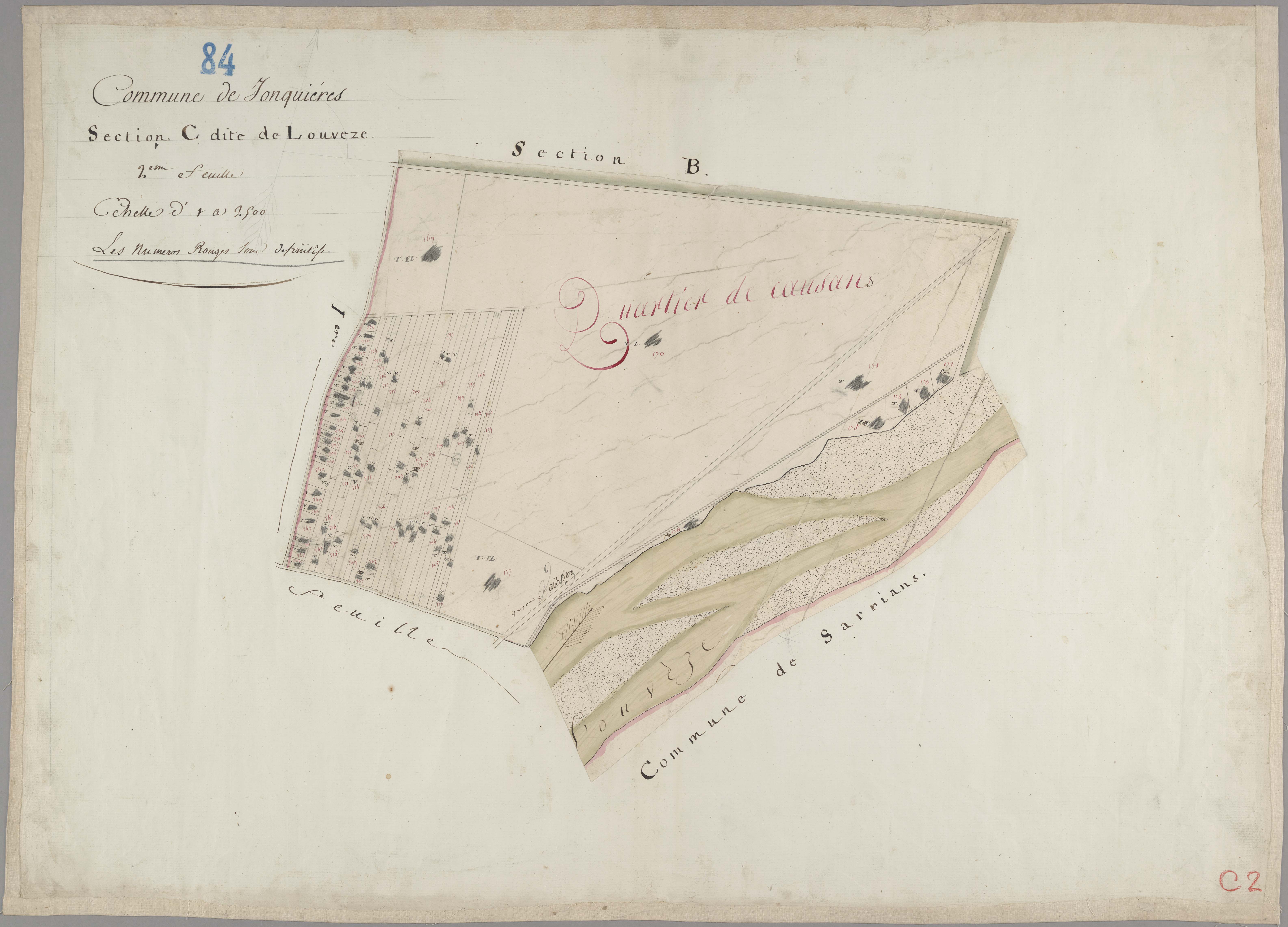 Jonquières - Feuille 2
