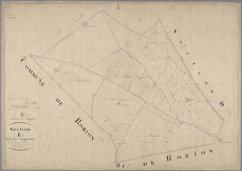 Lagnes - Feuille 3