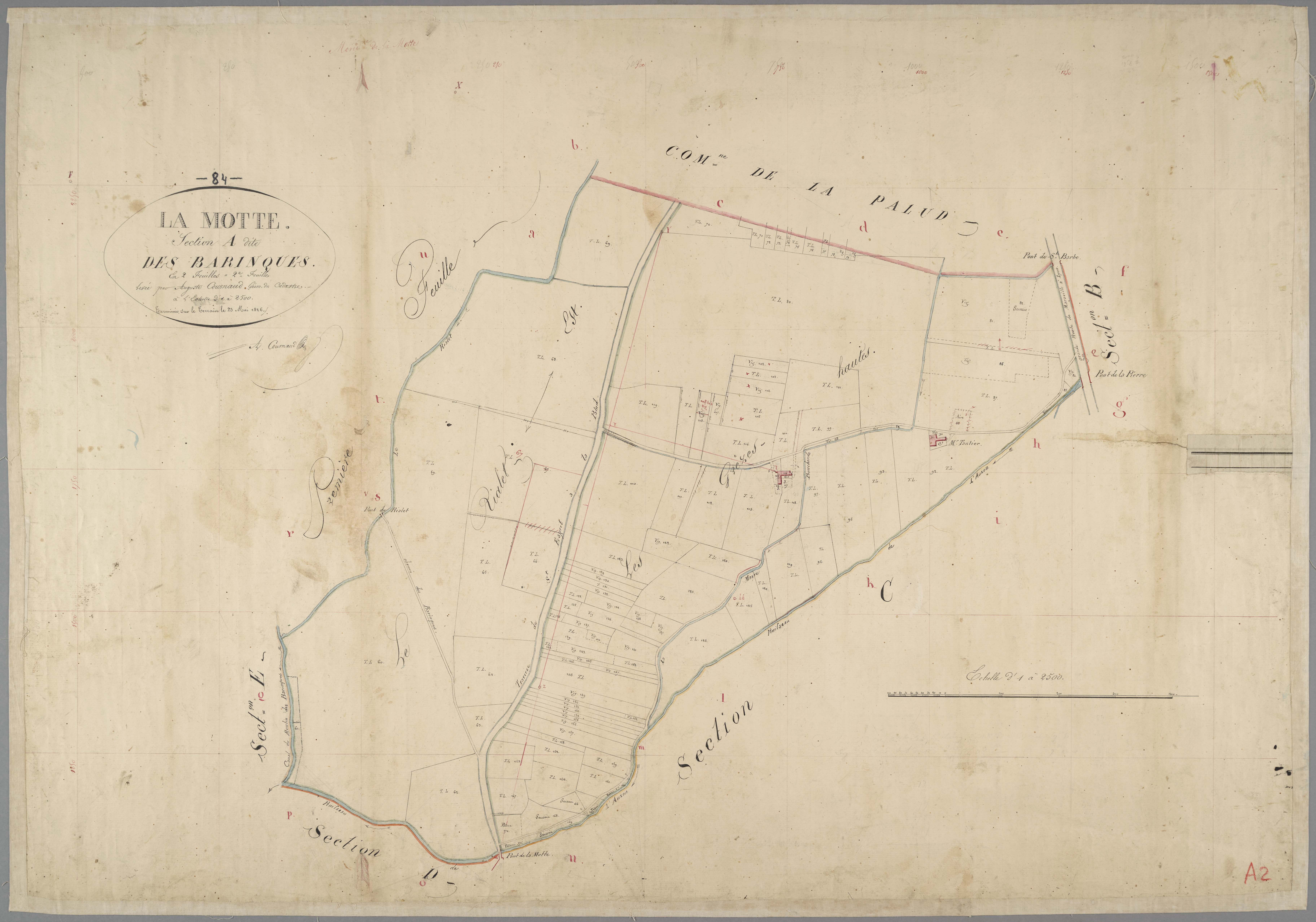 Lamotte-du-Rhône - Feuille 2