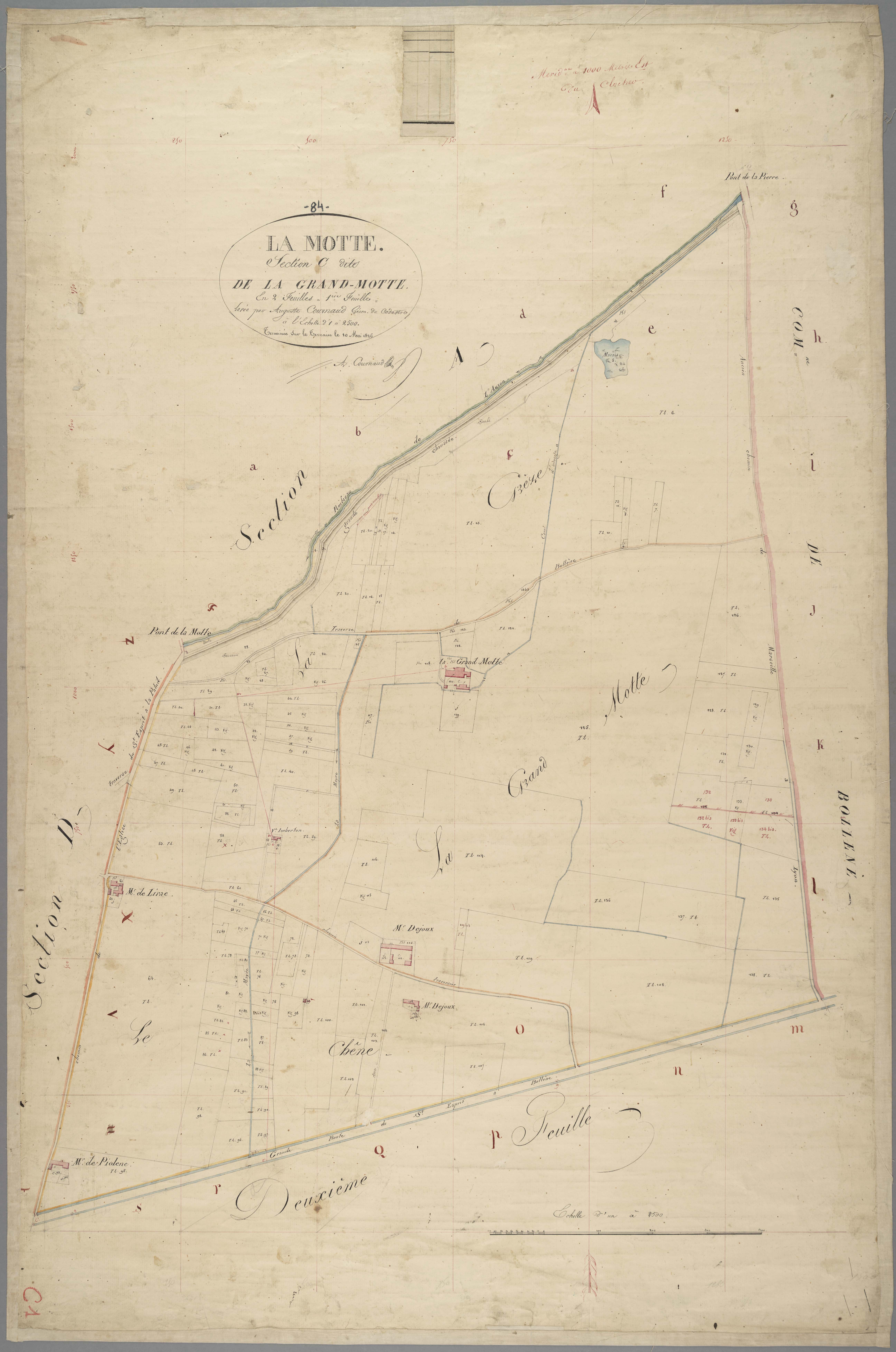 Lamotte-du-Rhône - Feuille 1