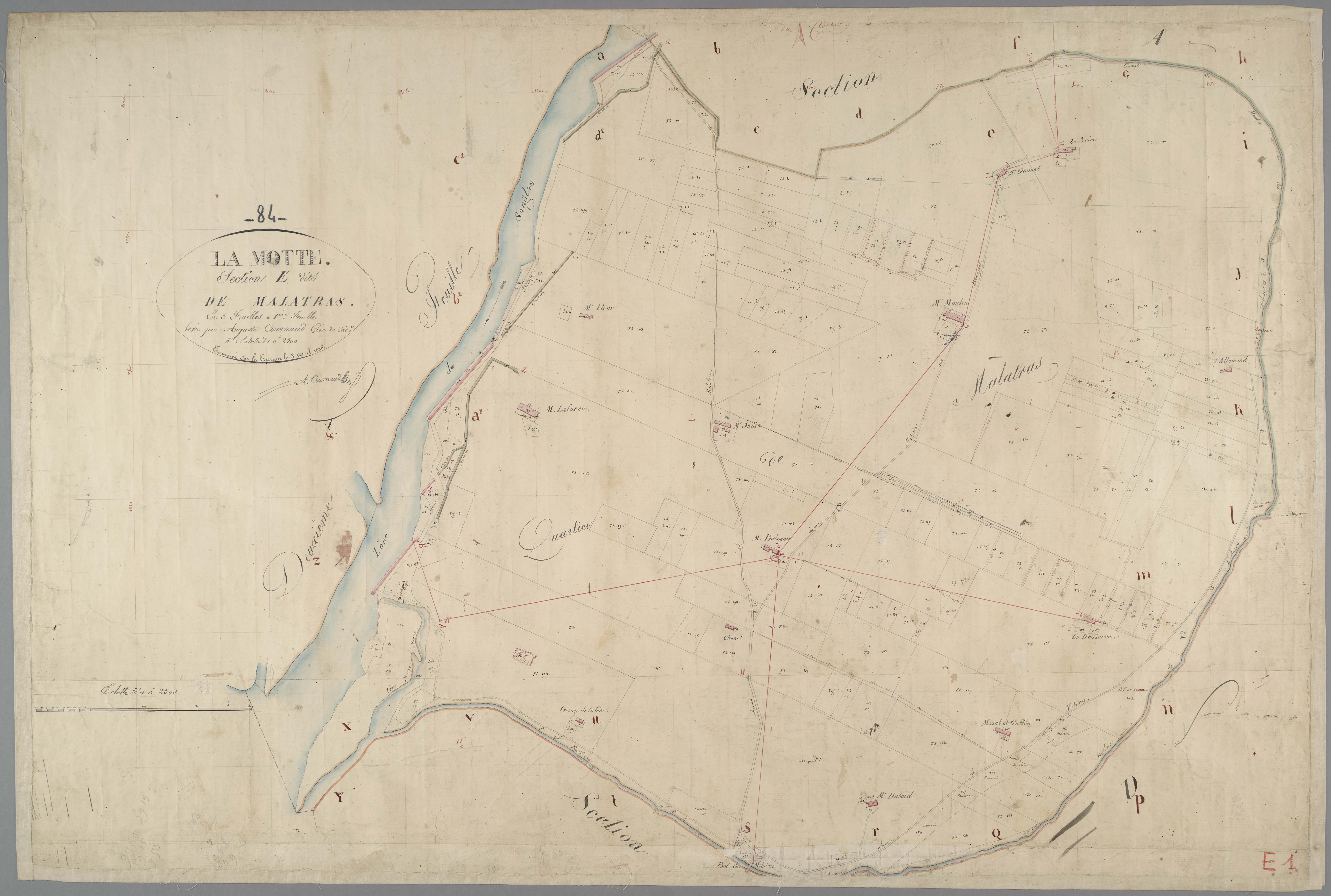 Lamotte-du-Rhône - Feuille 1