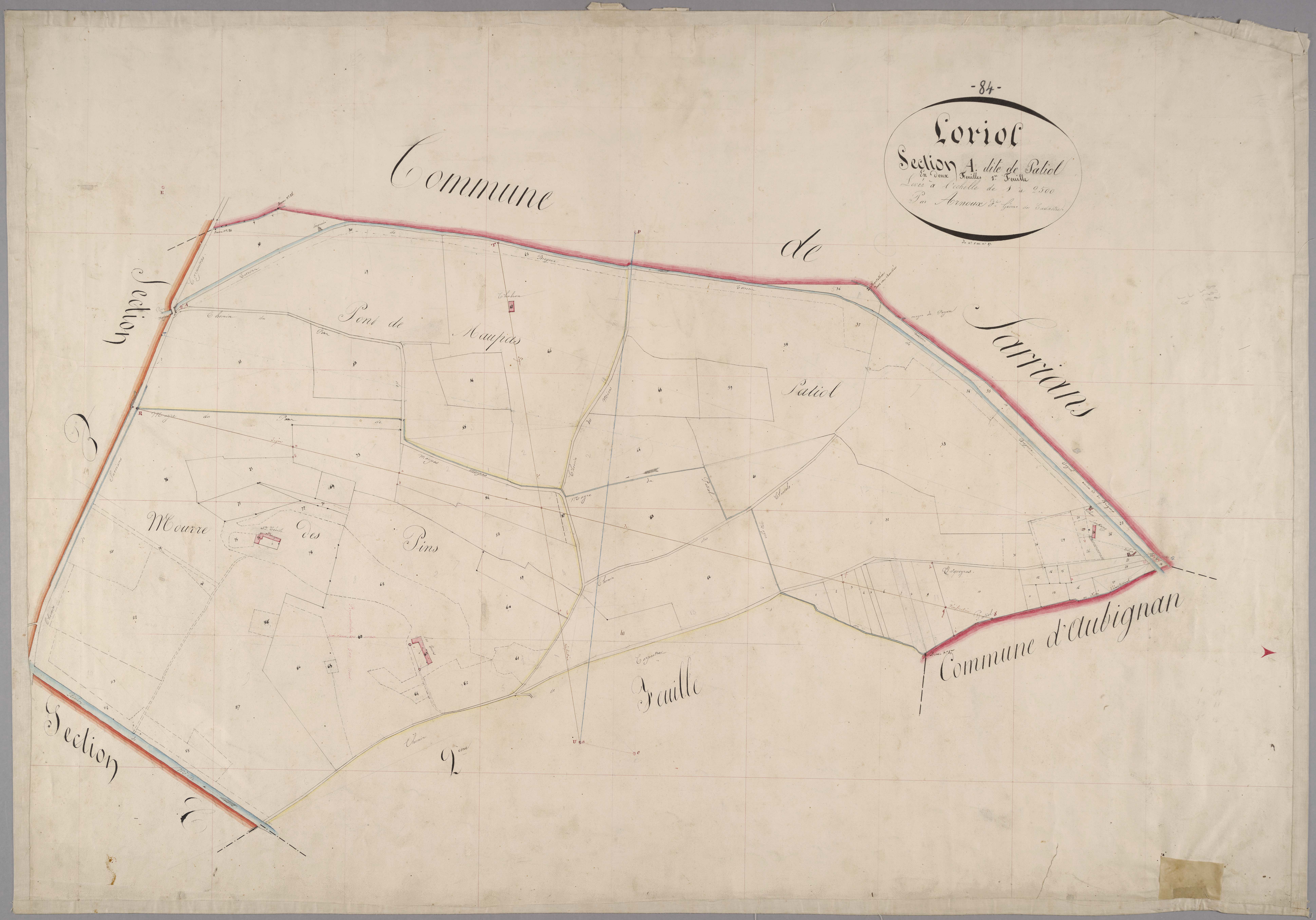 Loriol-du-Comtat - Feuille 1