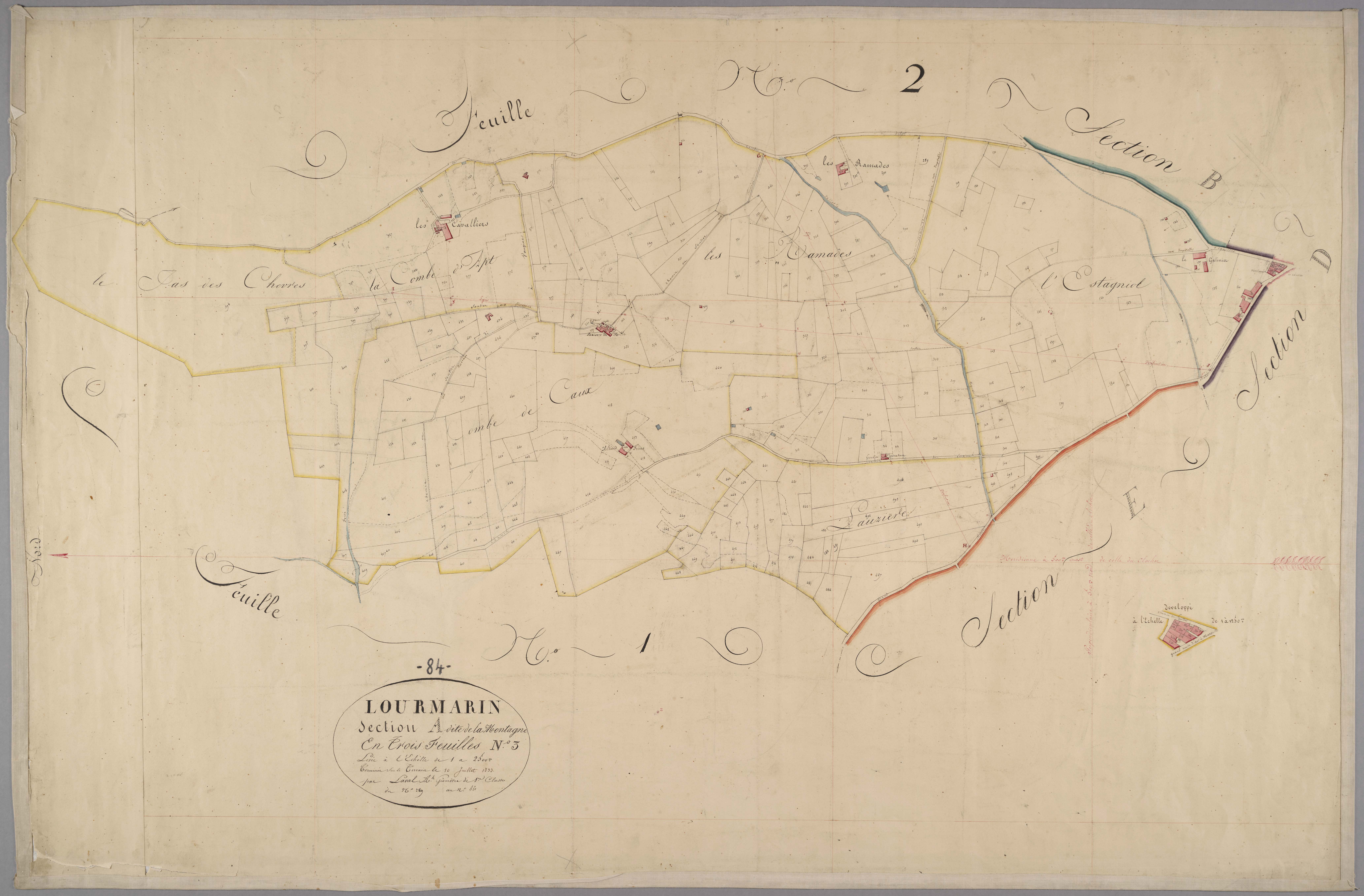 Lourmarin - Feuille 3