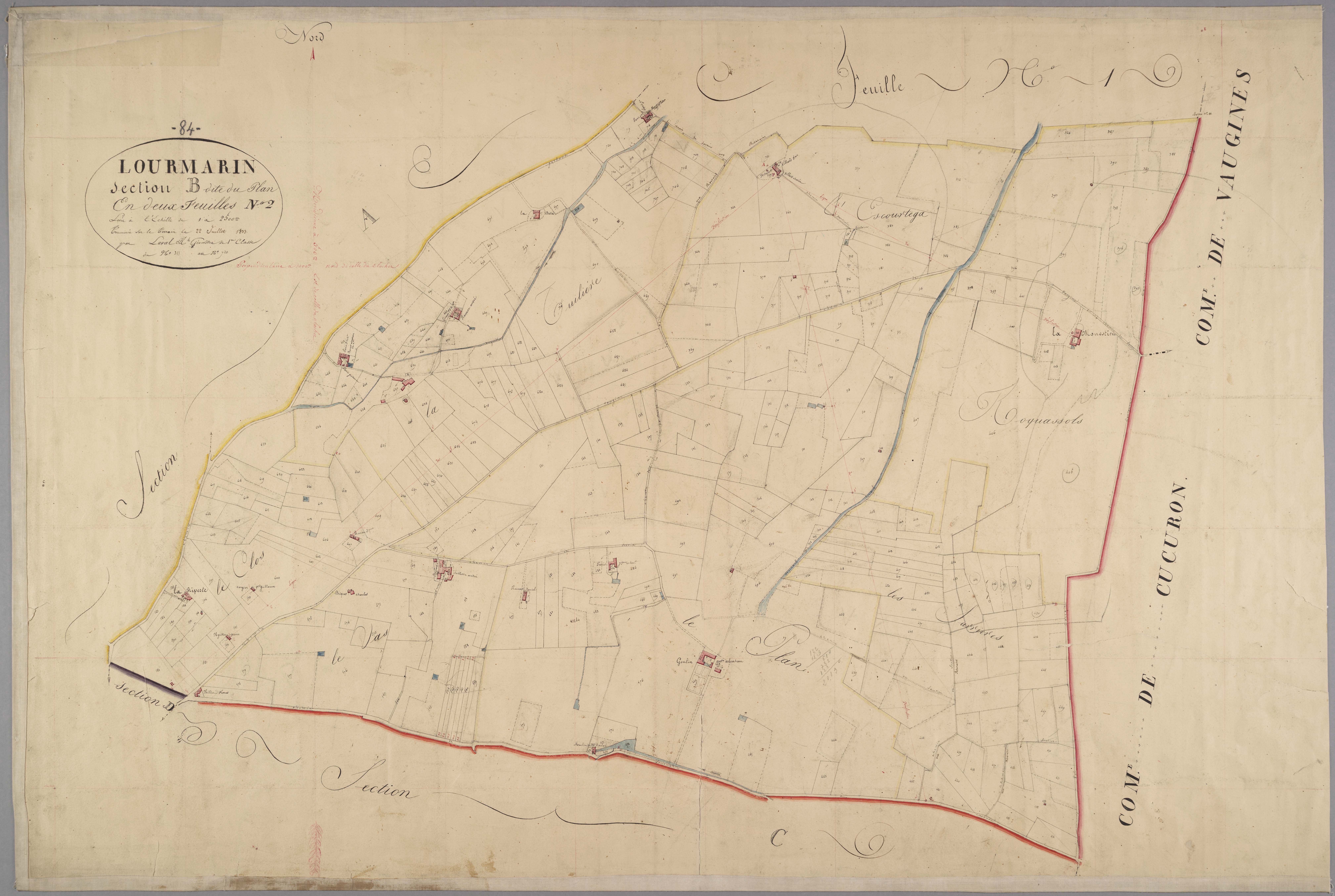 Lourmarin - Feuille 2