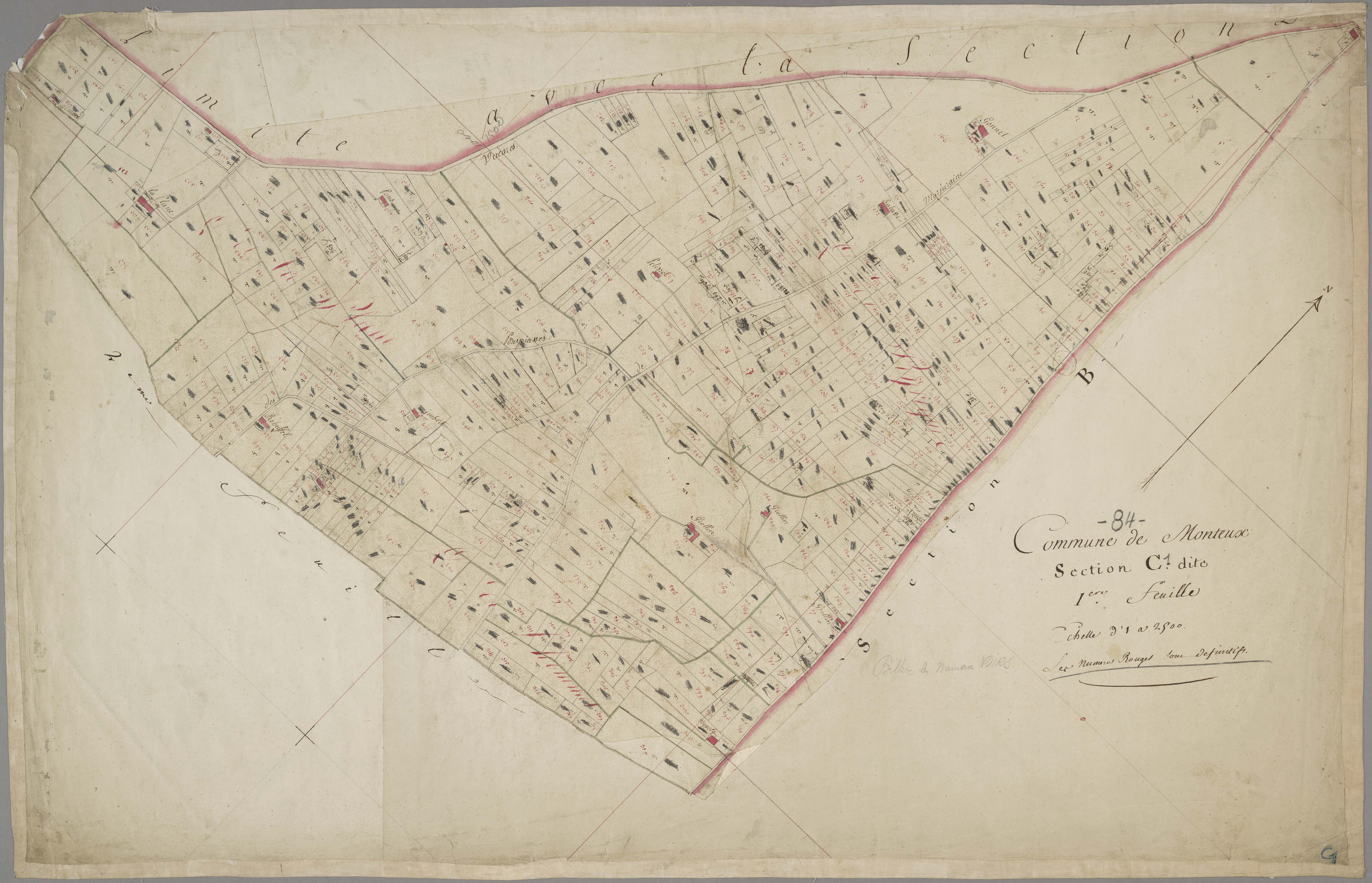 Monteux - Feuille 1