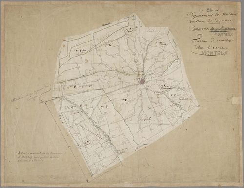 Monteux - Tableau d'assemblage