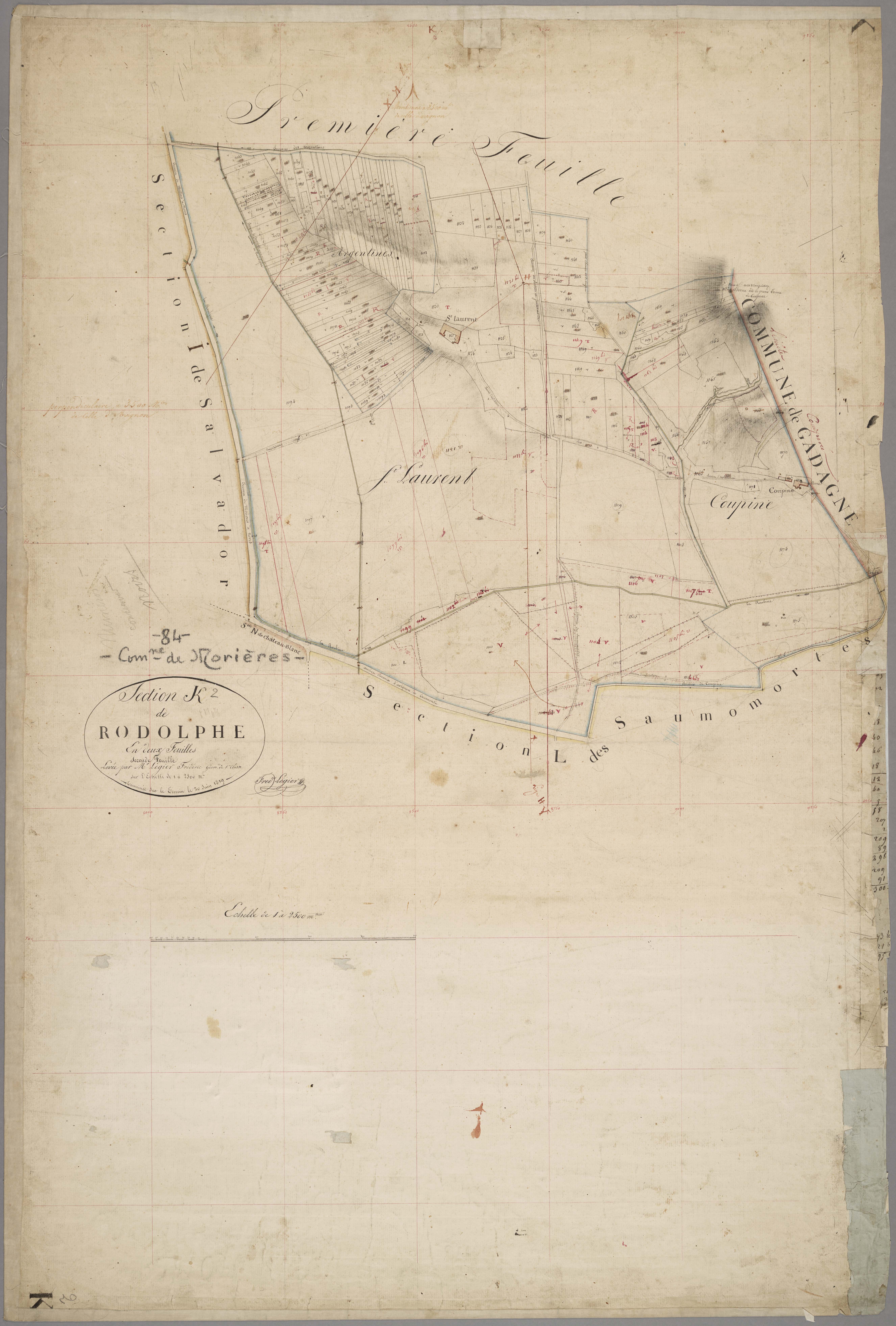 Morières-lès-Avignon - Feuille 2