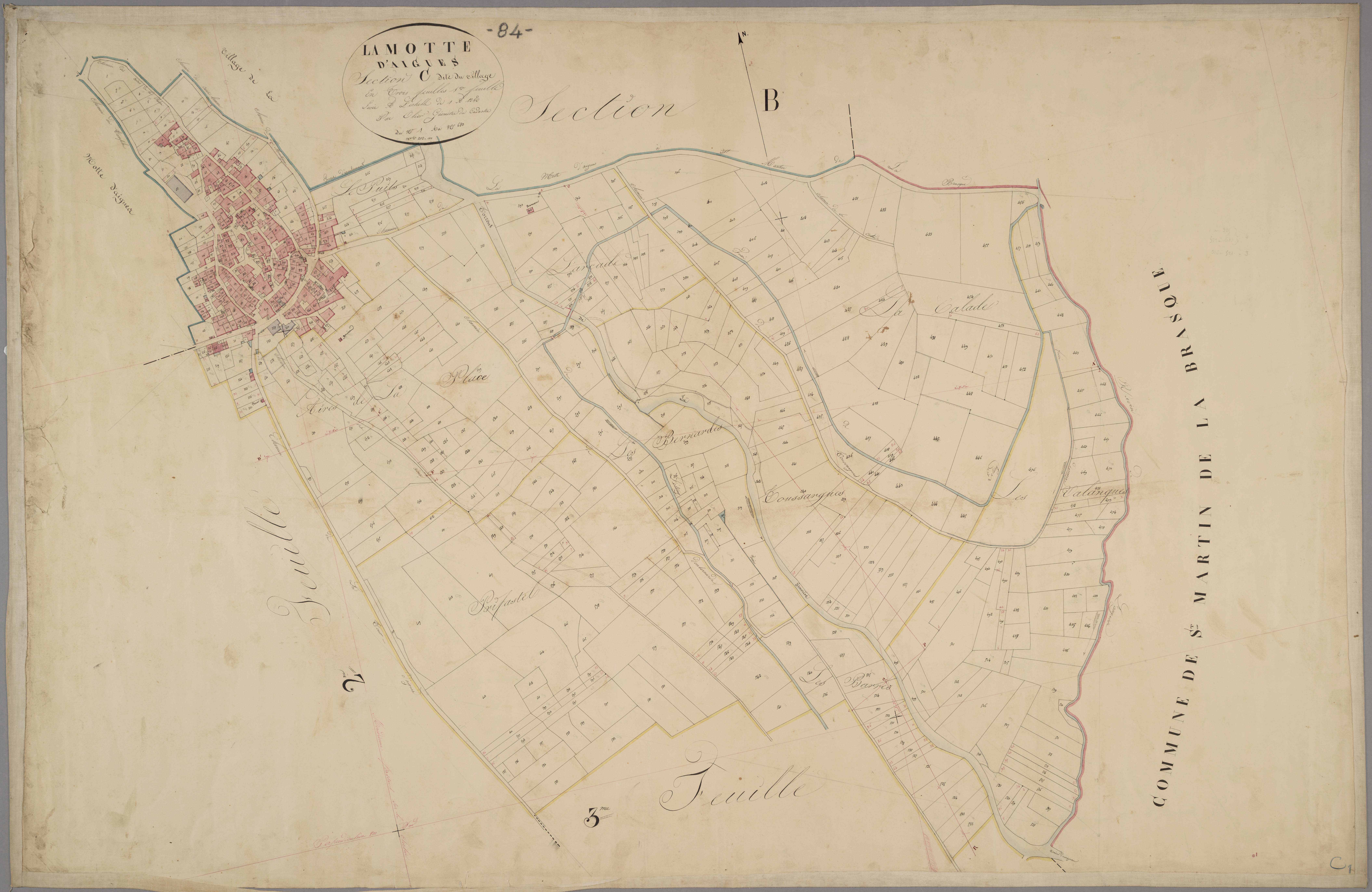 La Motte-d'Aigues - Feuille 1
