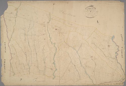 La Motte-d'Aigues - Feuille 1