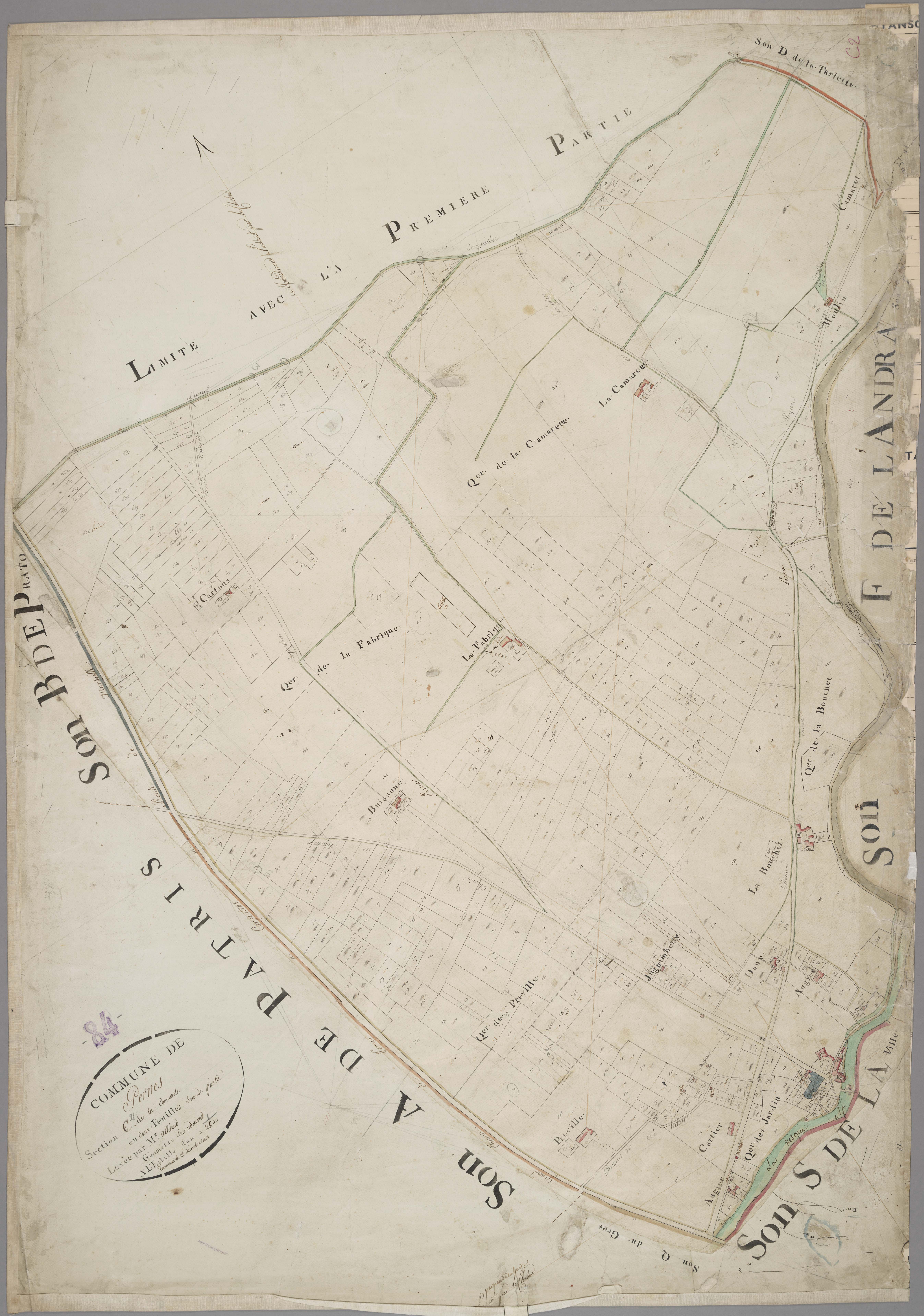 Pernes-les-Fontaines - Feuille 2
