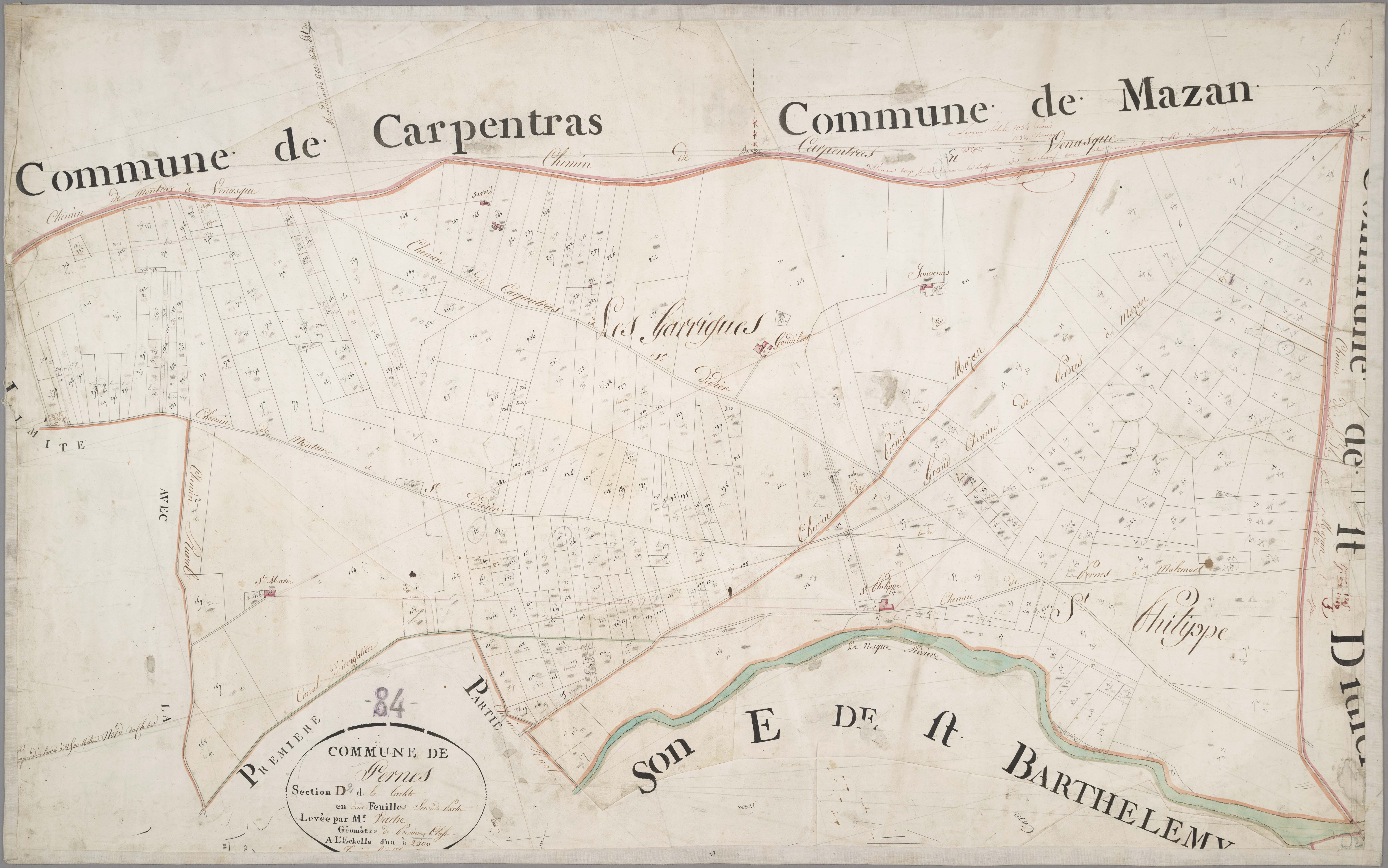 Pernes-les-Fontaines - Feuille 2