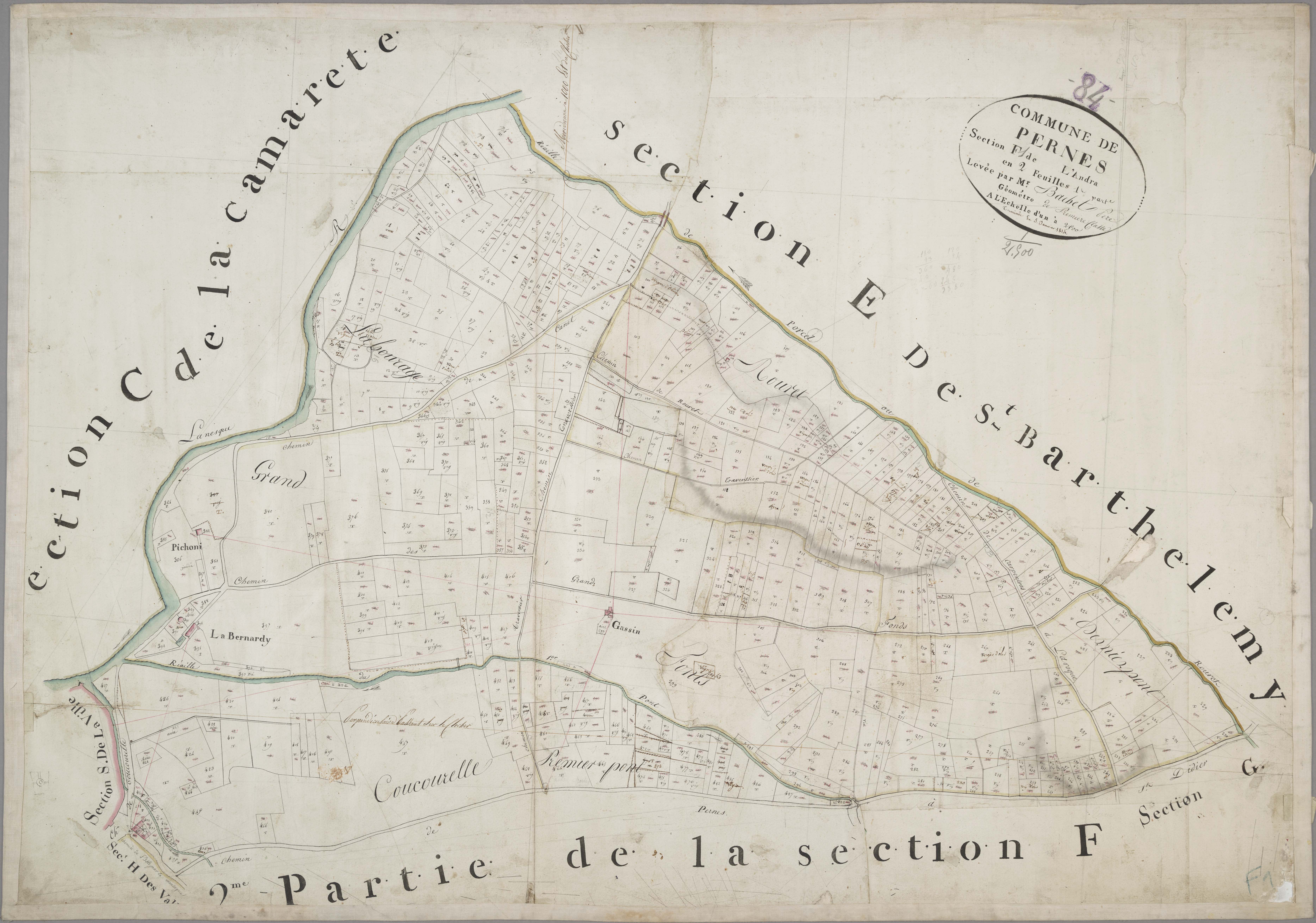 Pernes-les-Fontaines - Feuille 1