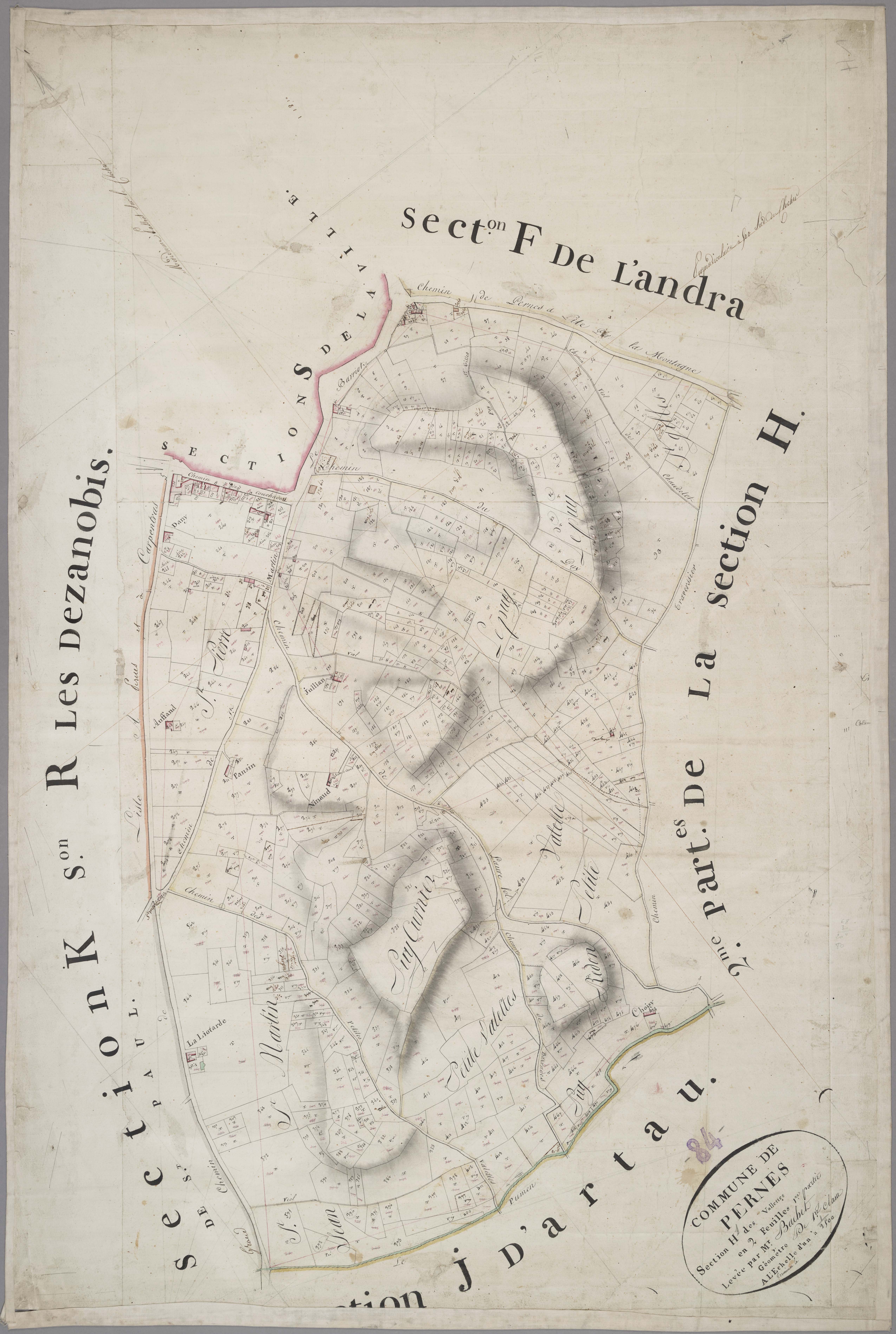 Pernes-les-Fontaines - Feuille 1