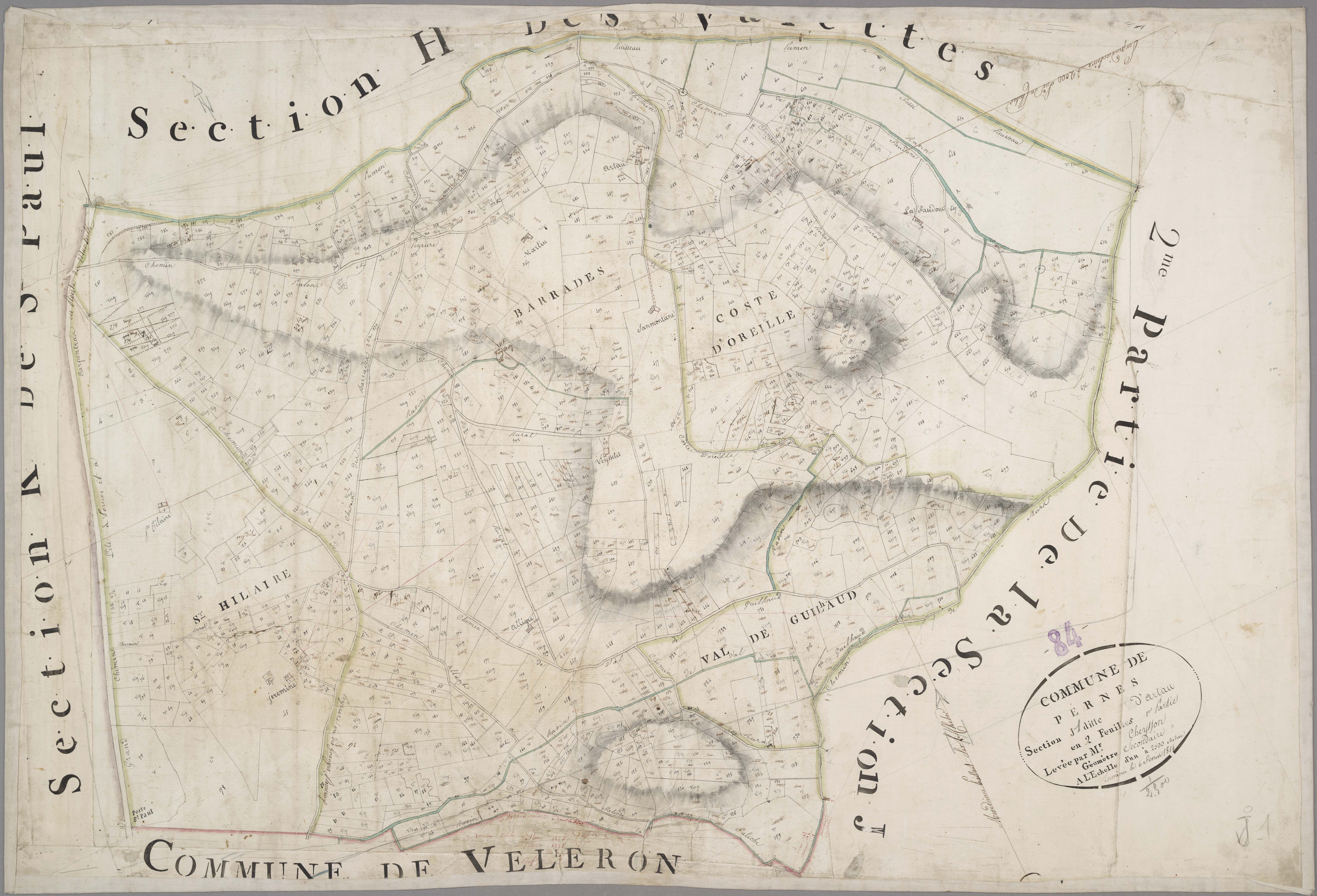 Pernes-les-Fontaines - Feuille 1