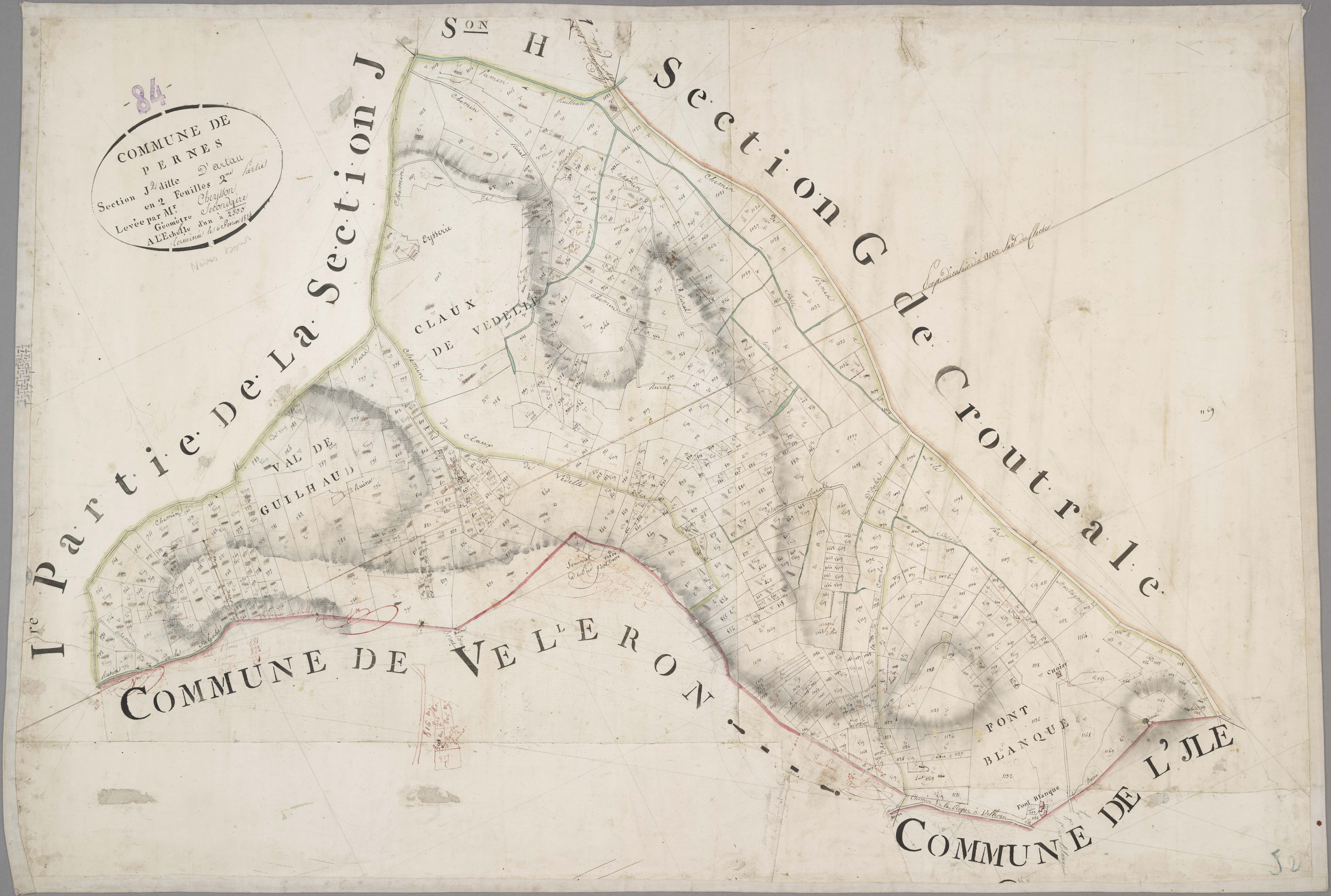 Pernes-les-Fontaines - Feuille 2