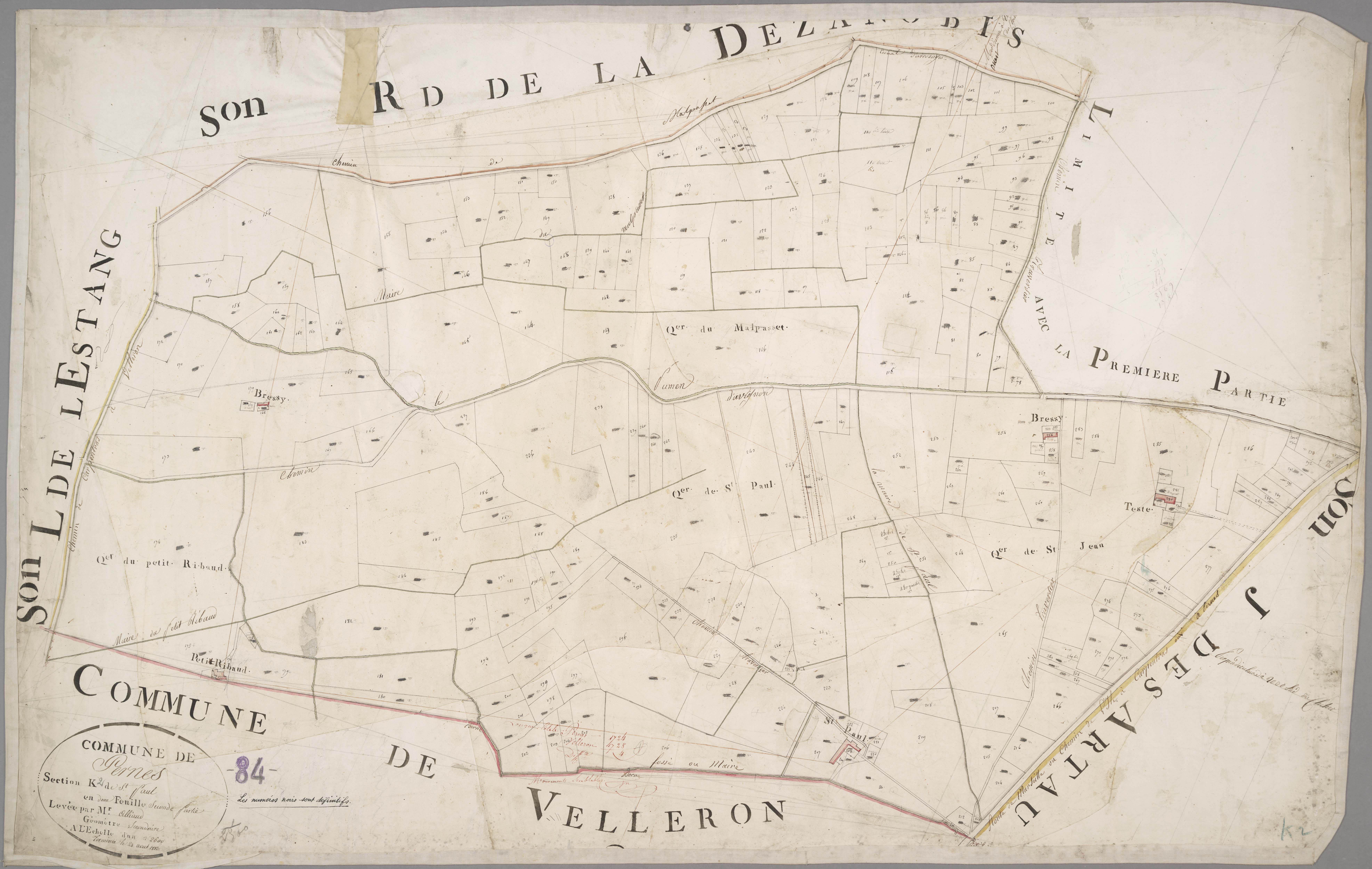 Pernes-les-Fontaines - Feuille 2