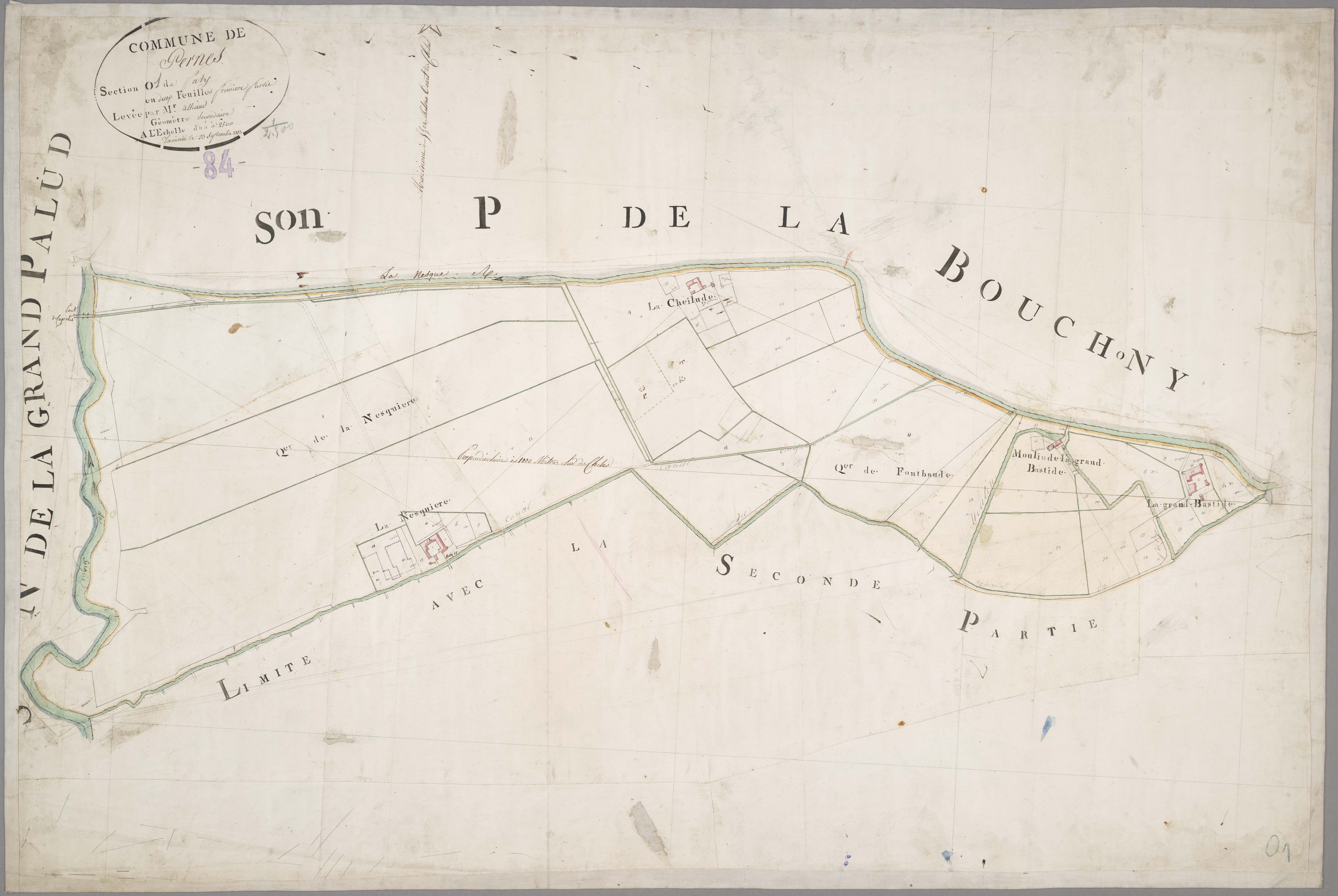 Pernes-les-Fontaines - Feuille 1