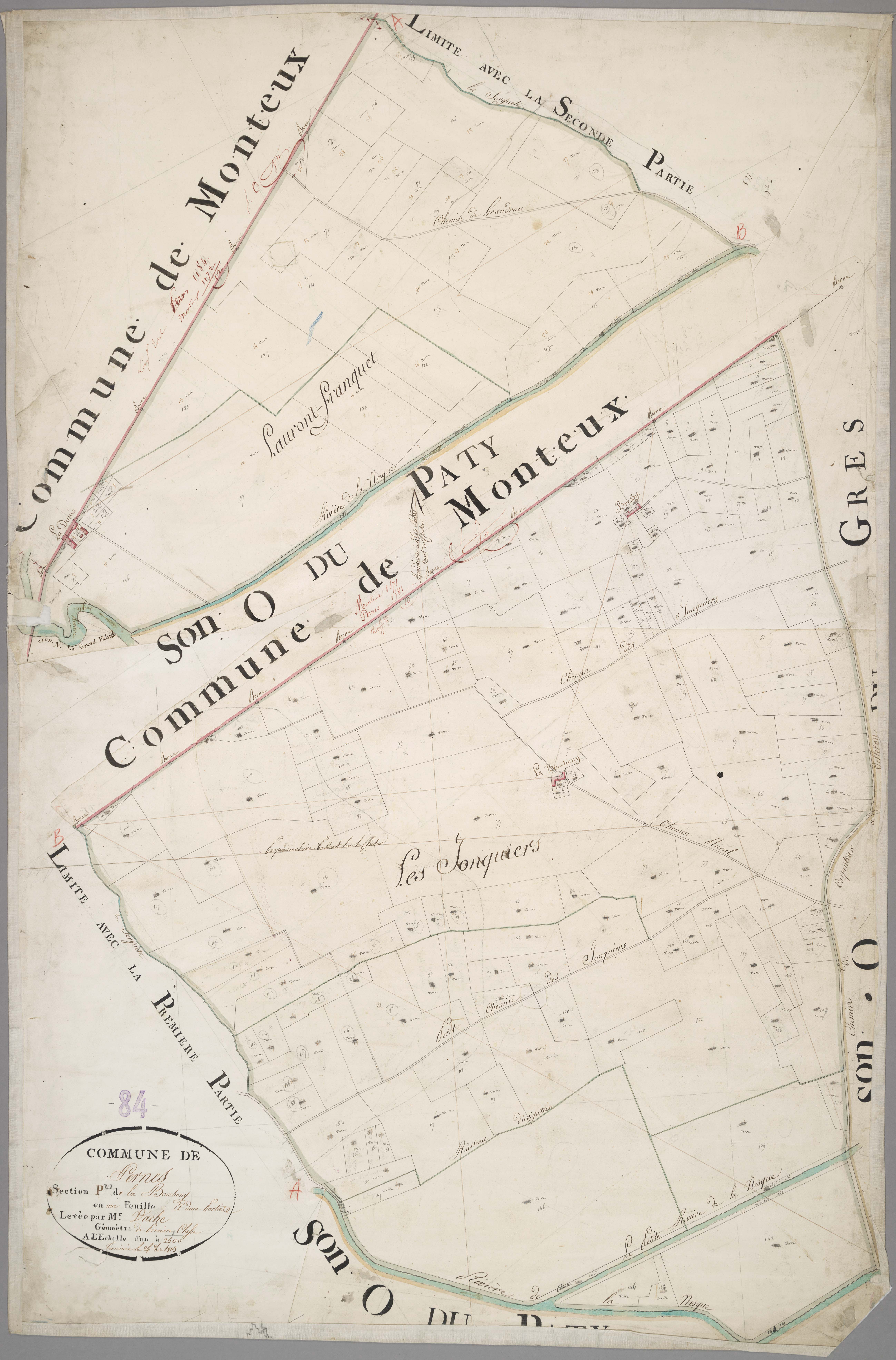 Pernes-les-Fontaines - Feuille unique