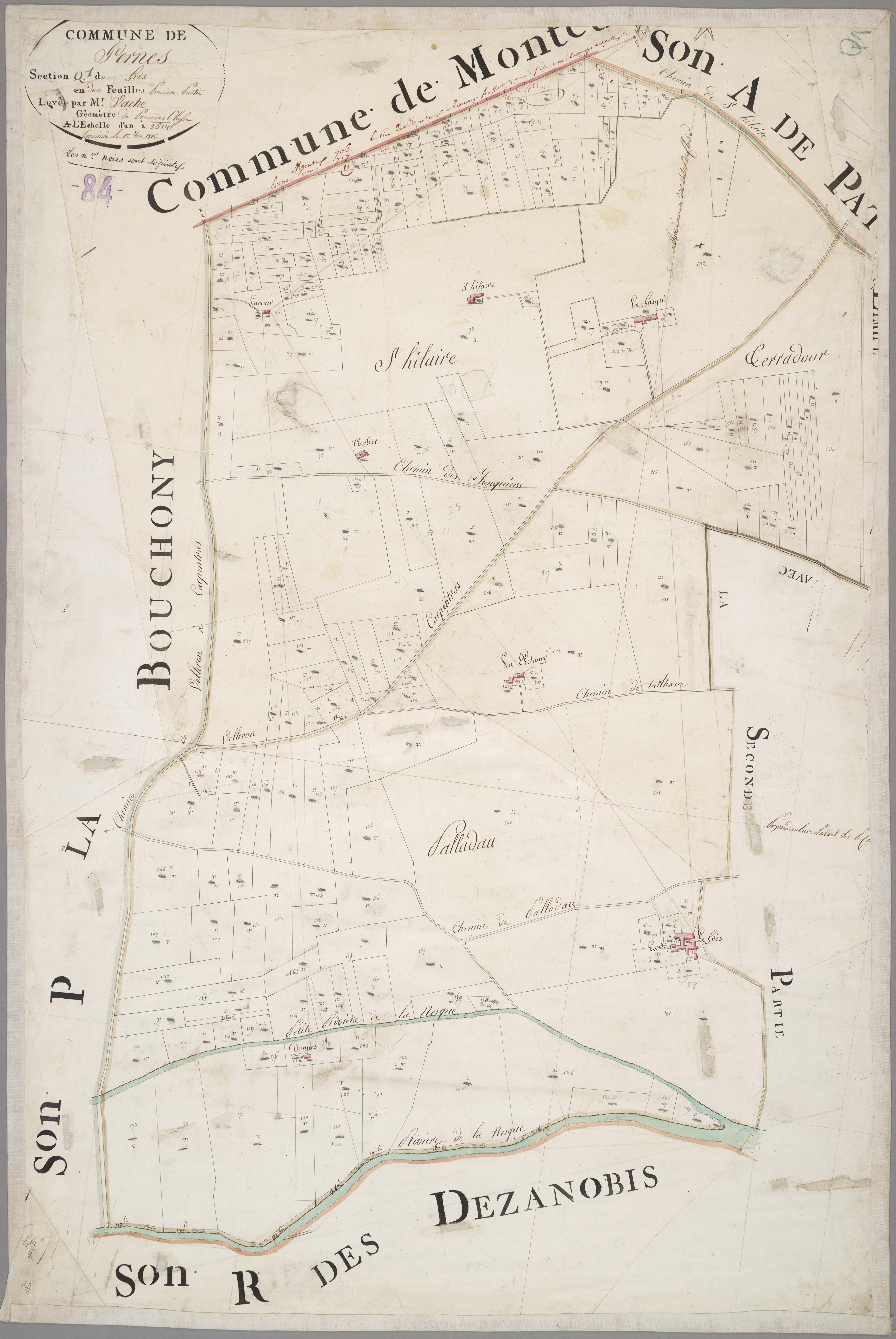 Pernes-les-Fontaines - Feuille 1