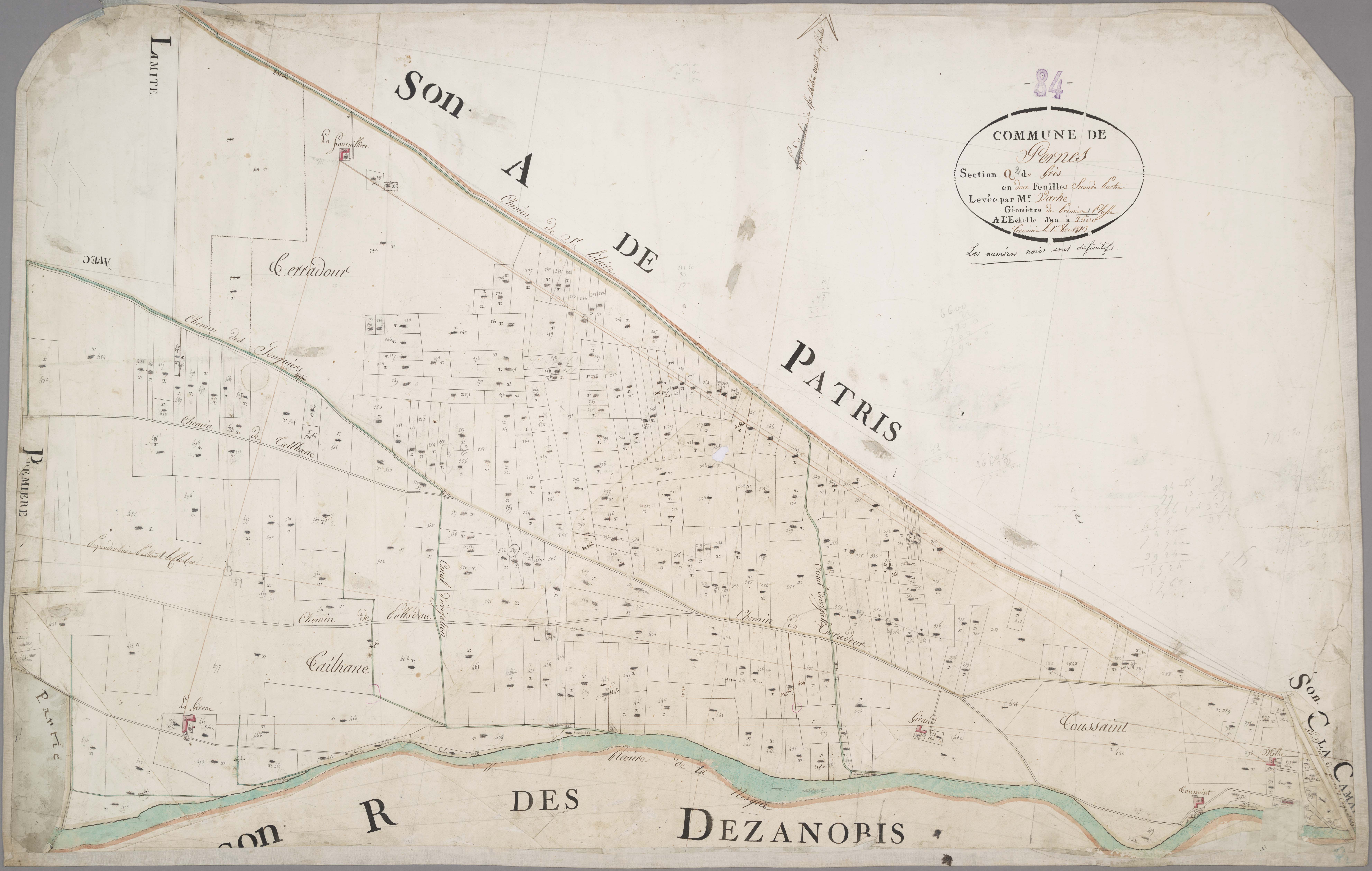 Pernes-les-Fontaines - Feuille 2