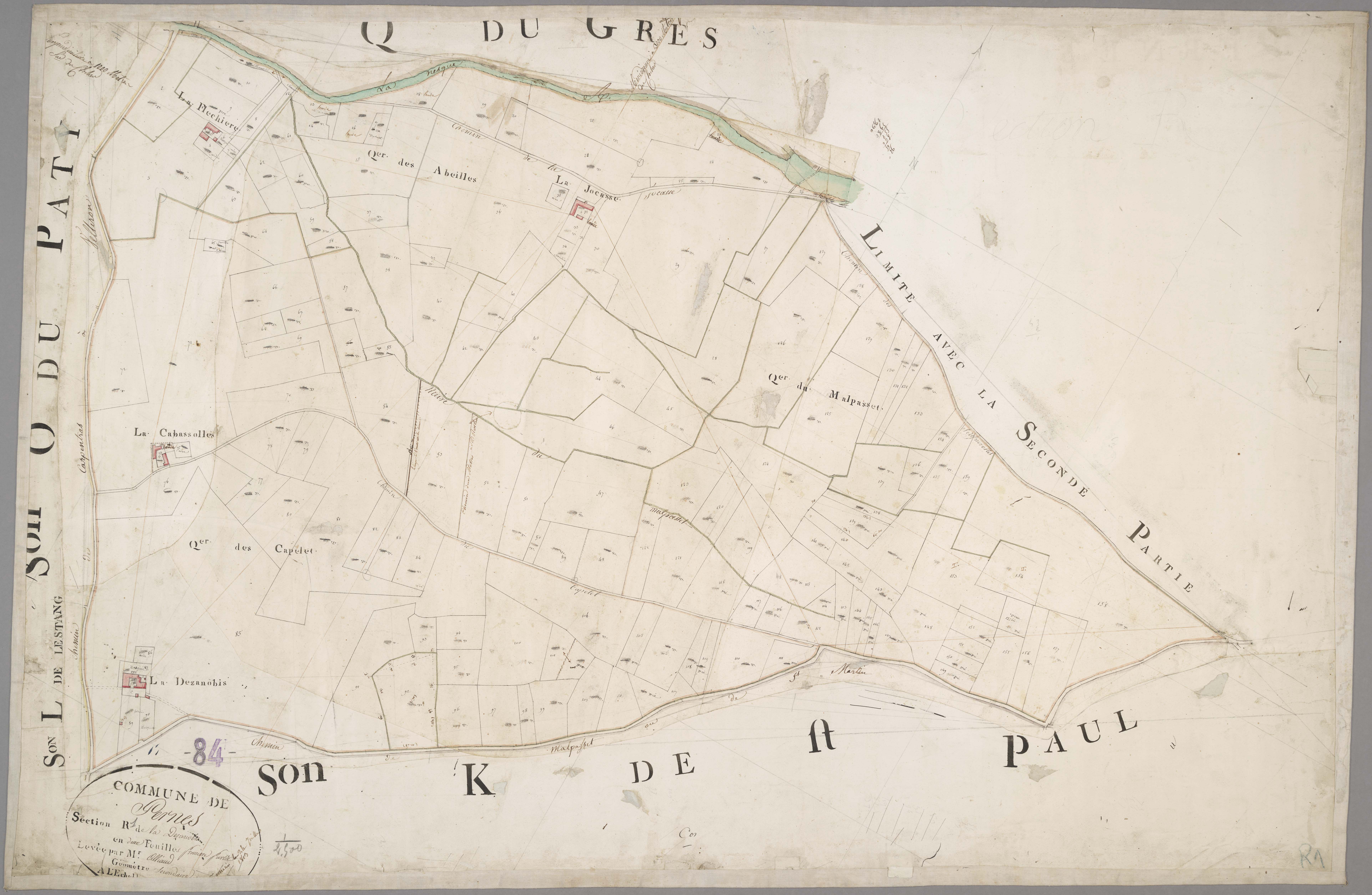 Pernes-les-Fontaines - Feuille 1