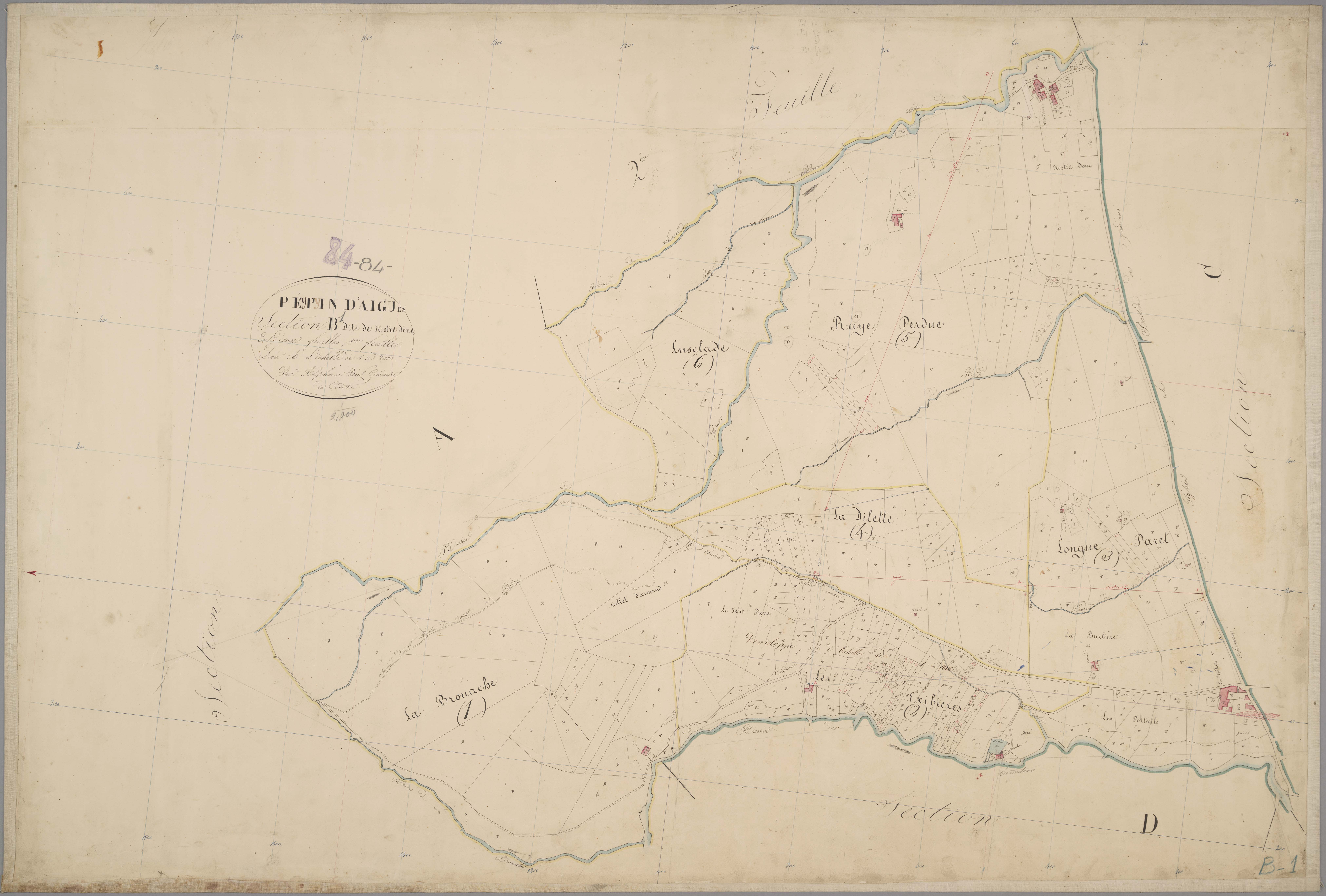 Peypin-d'Aigues - Feuille 1