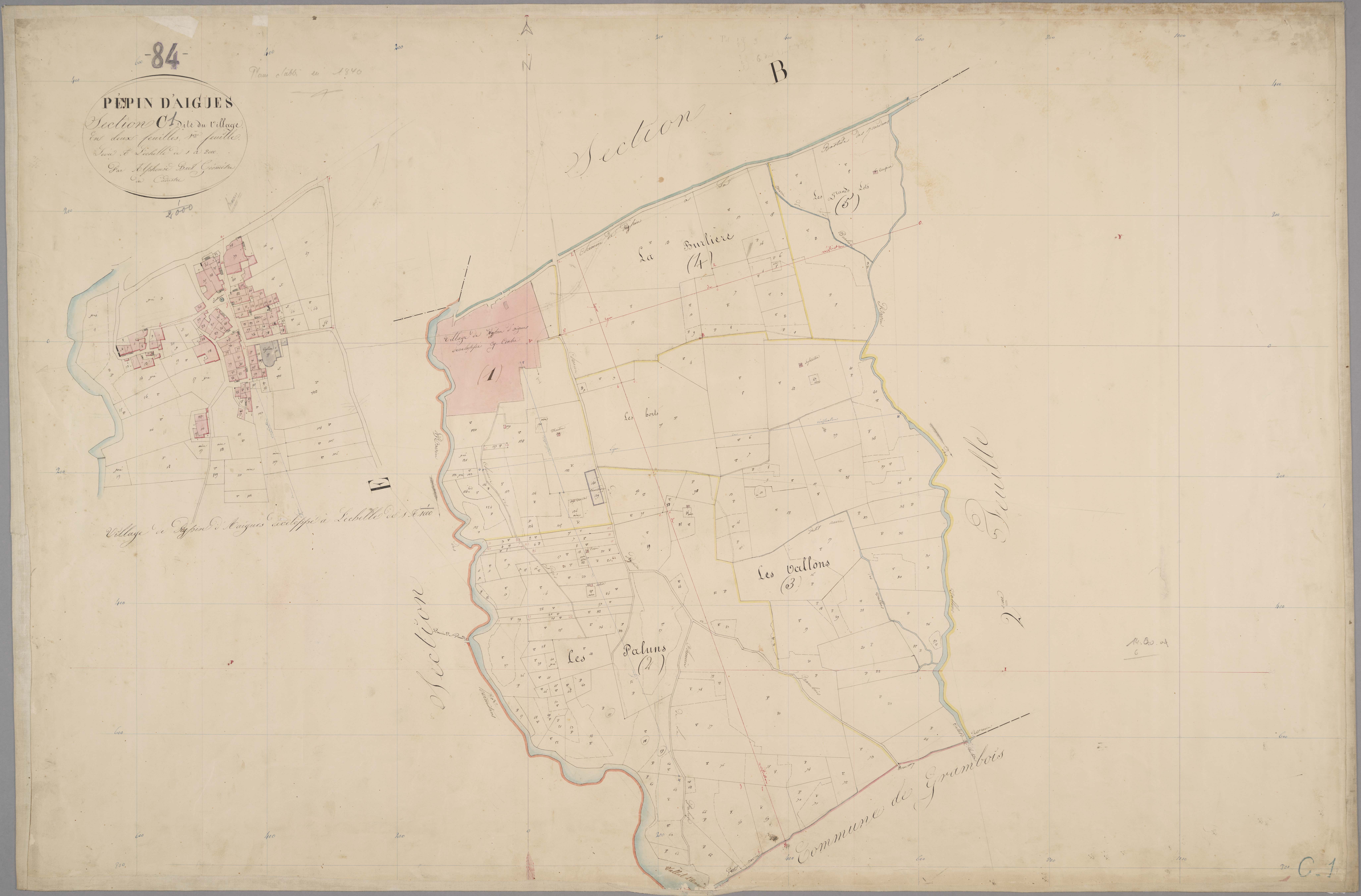 Peypin-d'Aigues - Feuille 1