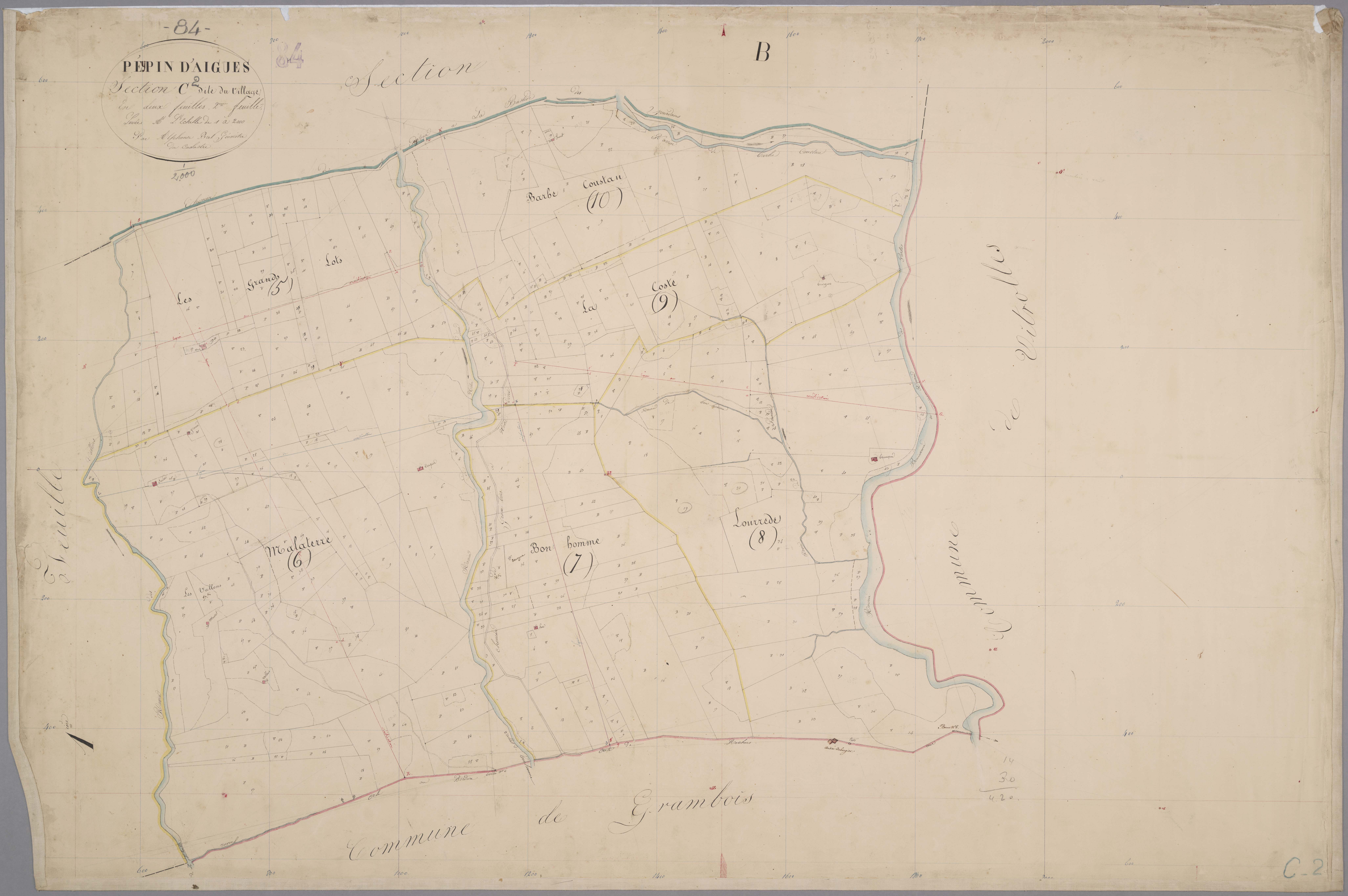 Peypin-d'Aigues - Feuille 2
