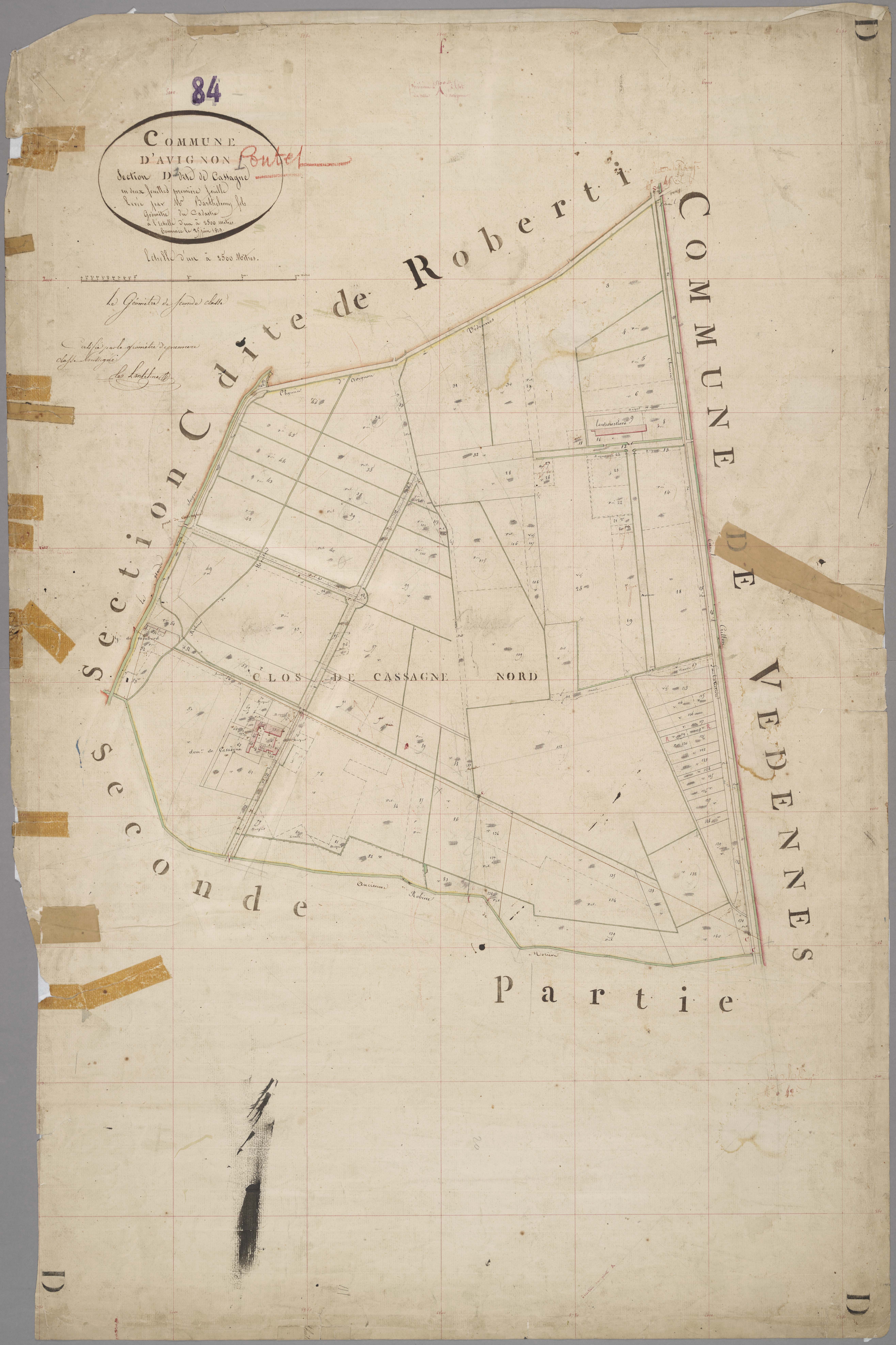 Le Pontet - Feuille 1