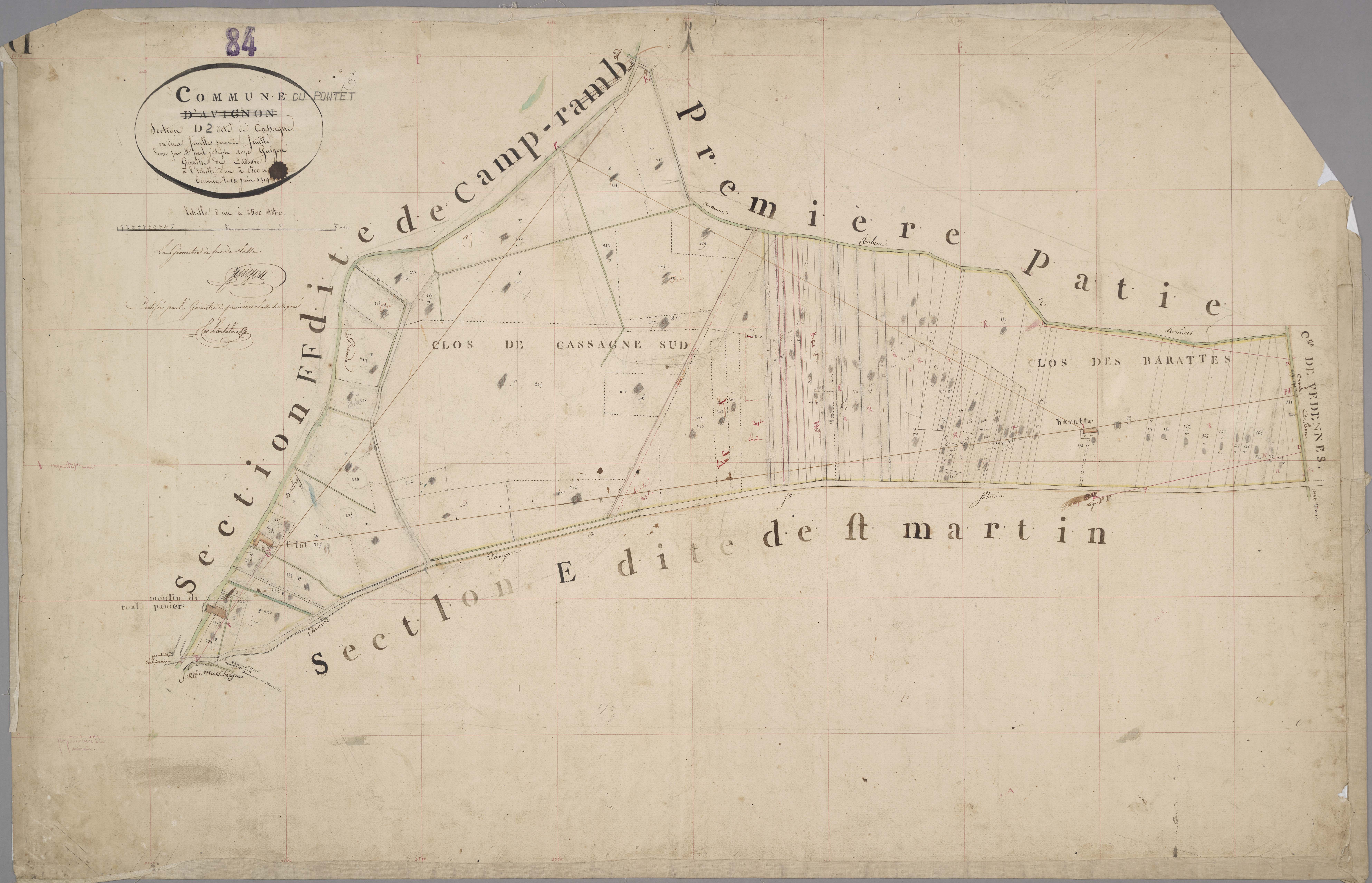 Le Pontet - Feuille 2