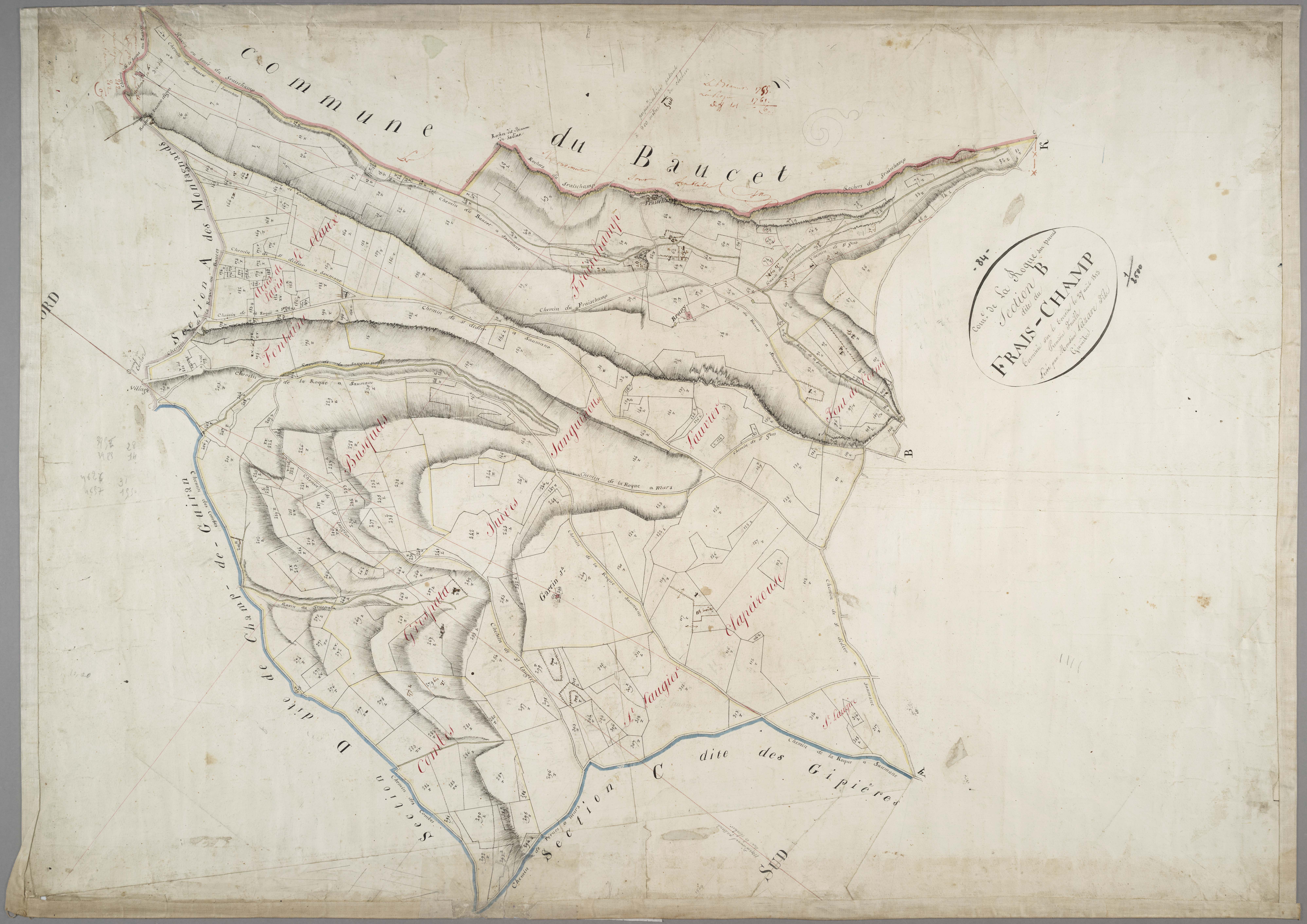 La Roque-sur-Pernes - Feuille 1