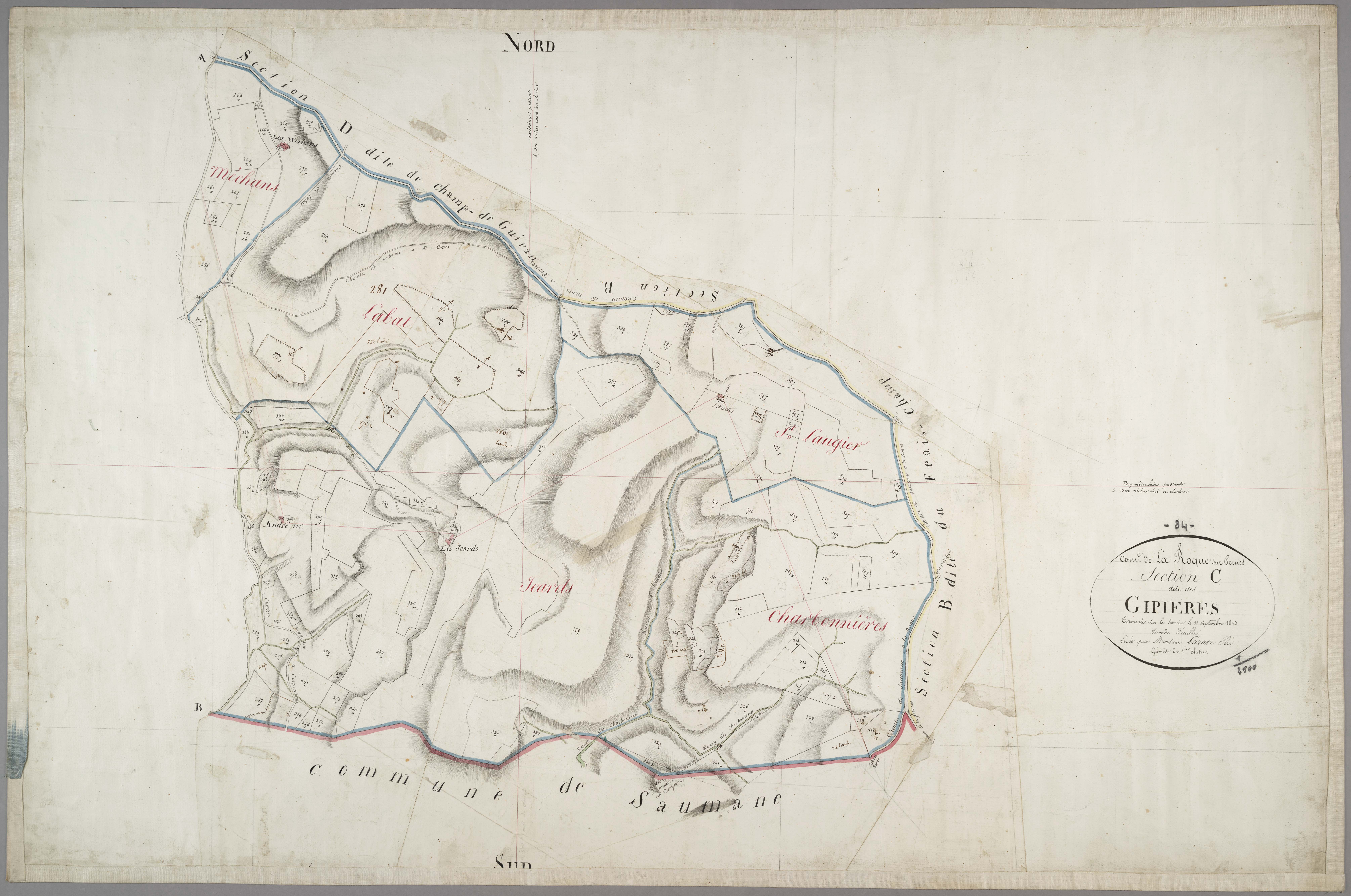 La Roque-sur-Pernes - Feuille 2