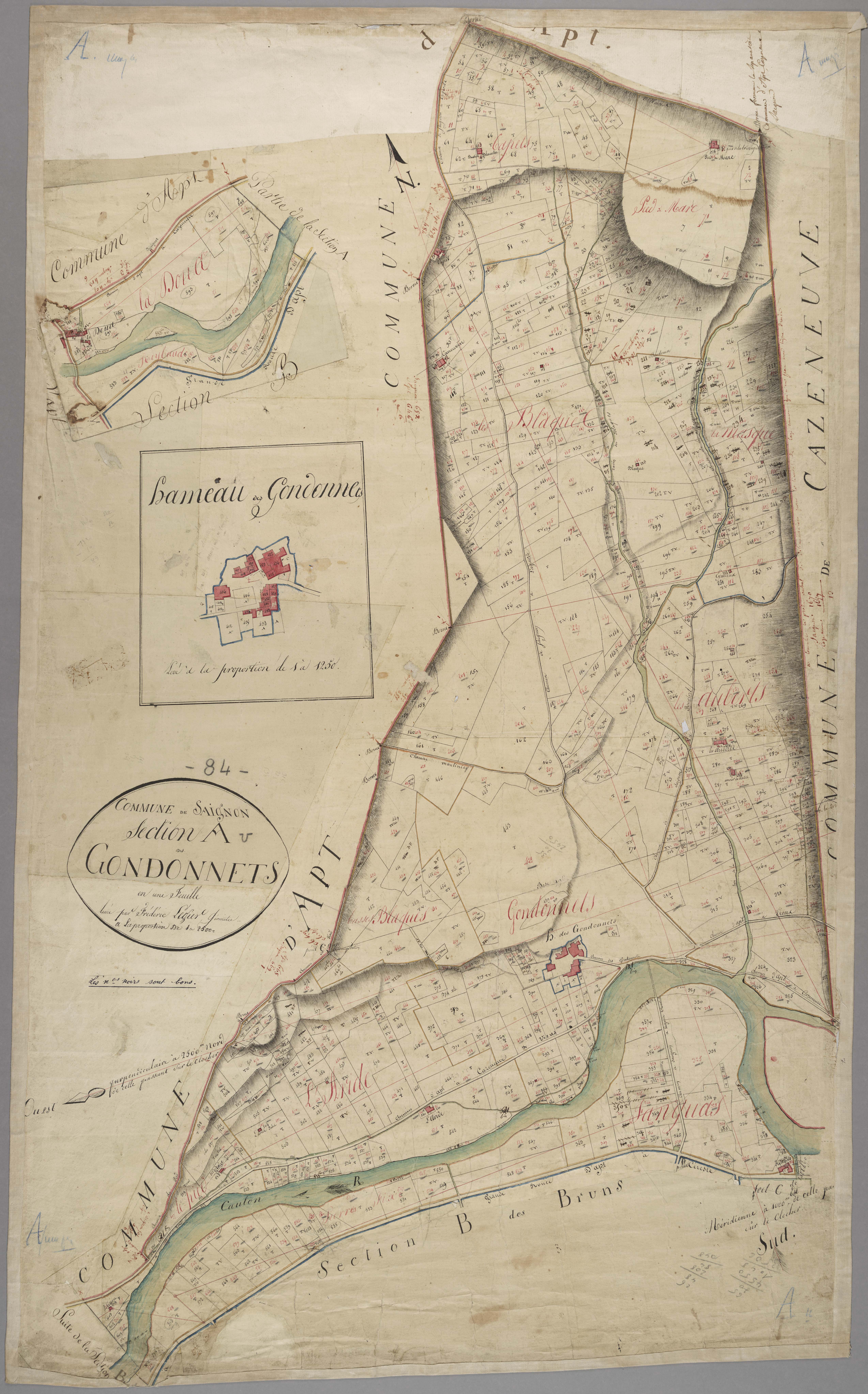 Saignon - Feuille unique